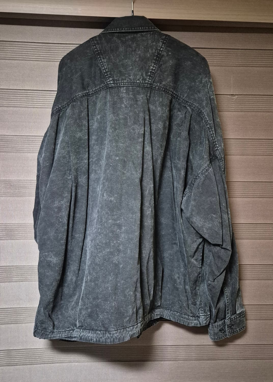 [48]준지 24fw 데님 코치 셔츠 상품이미지2