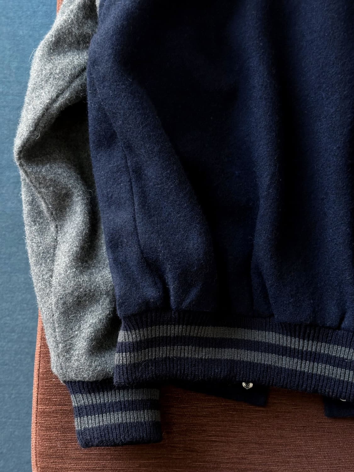 Felted wool easy stadium jacket Jacket 상품이미지5