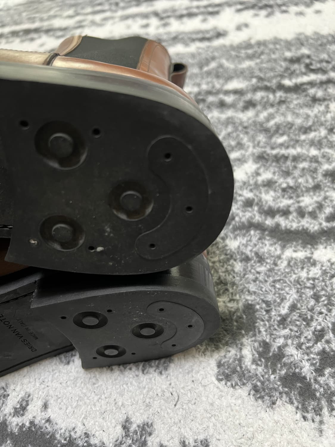 드리스반노튼 스퀘어토 브라운 부츠 42 상품이미지7