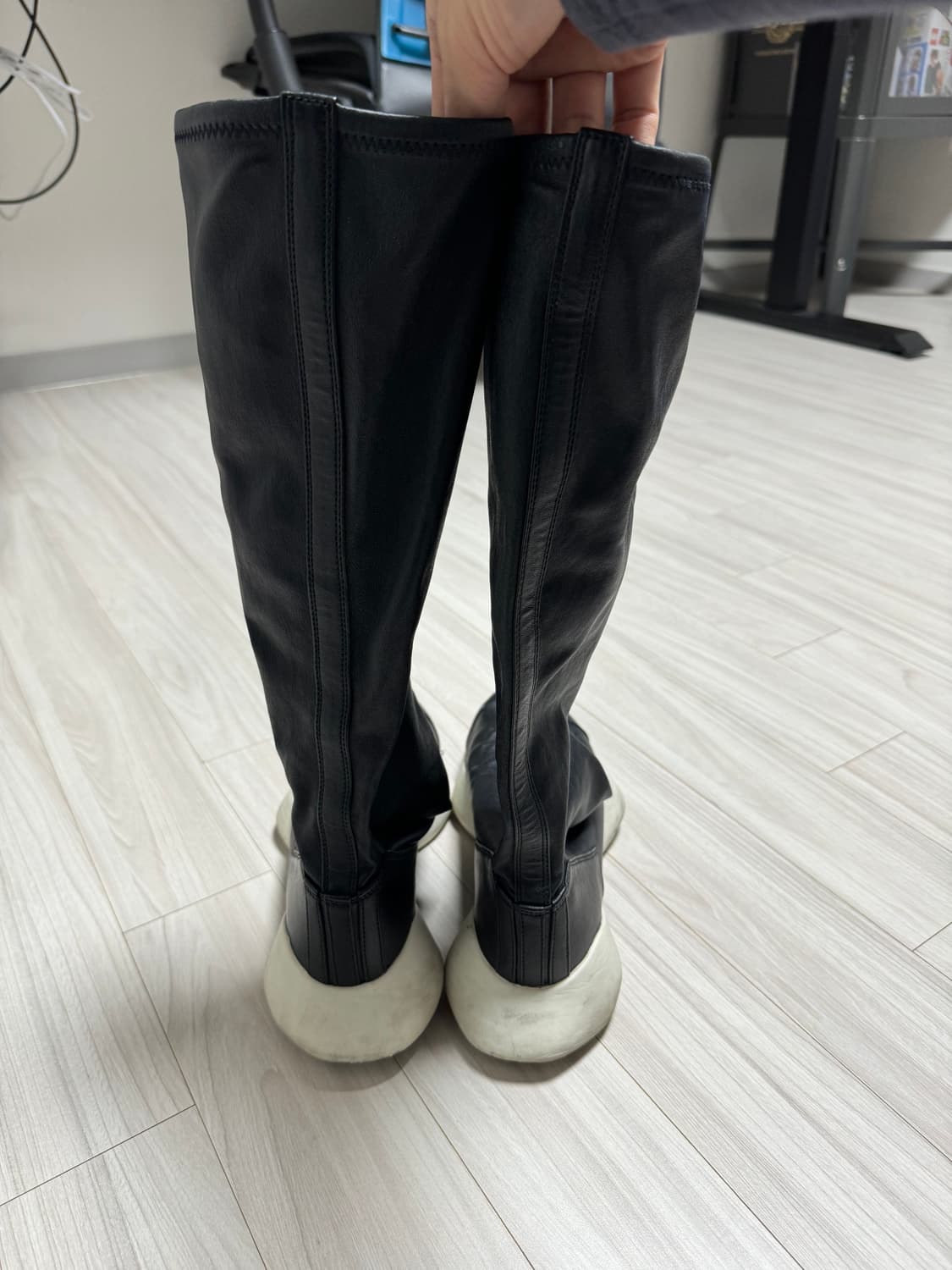 릭오웬스 아디다스 러너 스트레치 부츠 상품이미지4