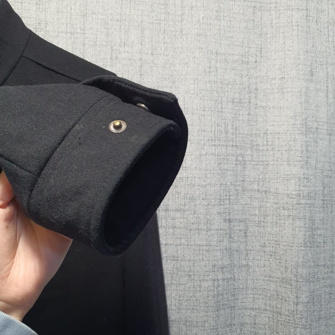 캘빈클라인 남성 울 블랙 점퍼  상품이미지4