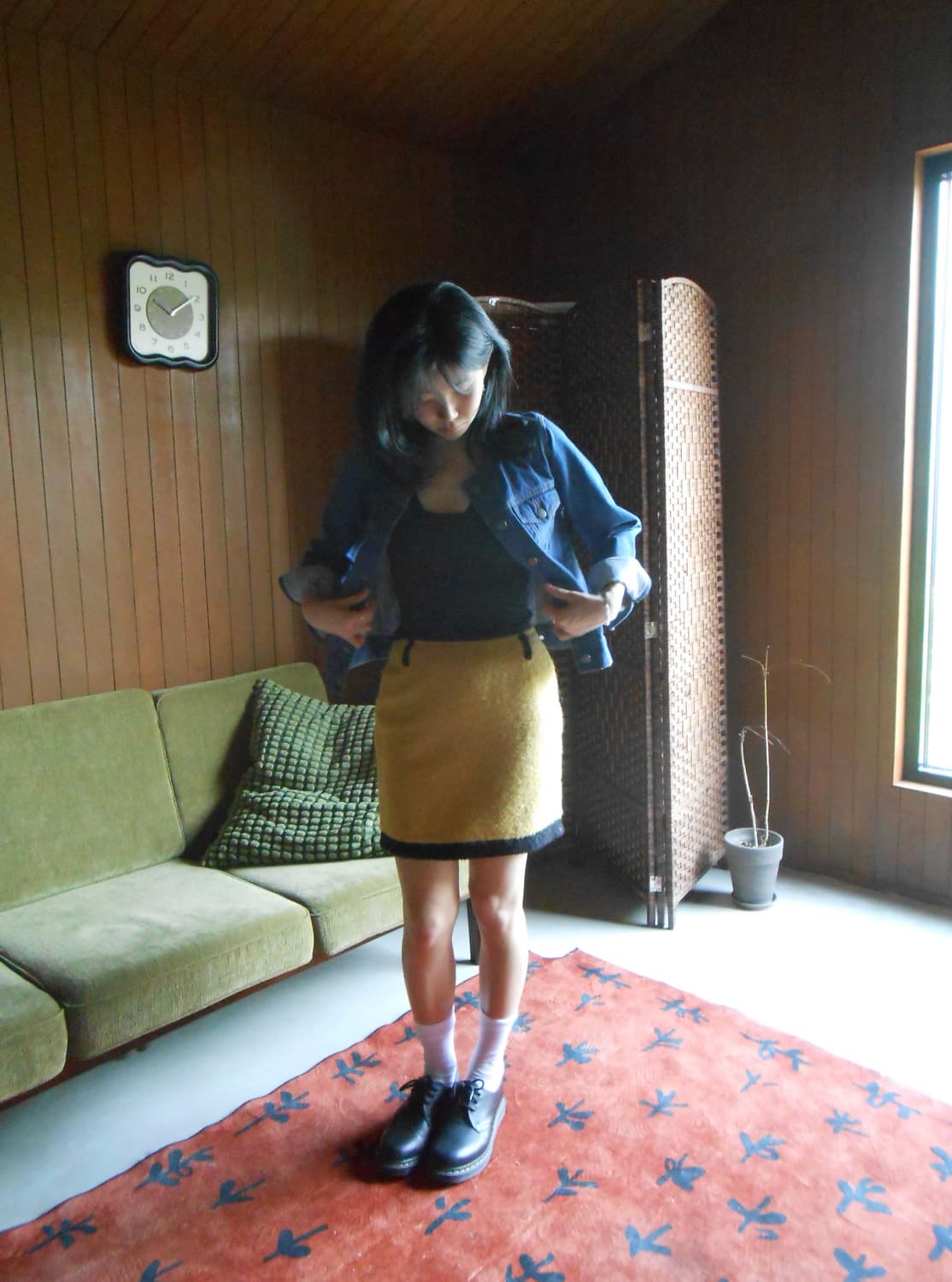 노카라 데님 자켓 상품이미지4