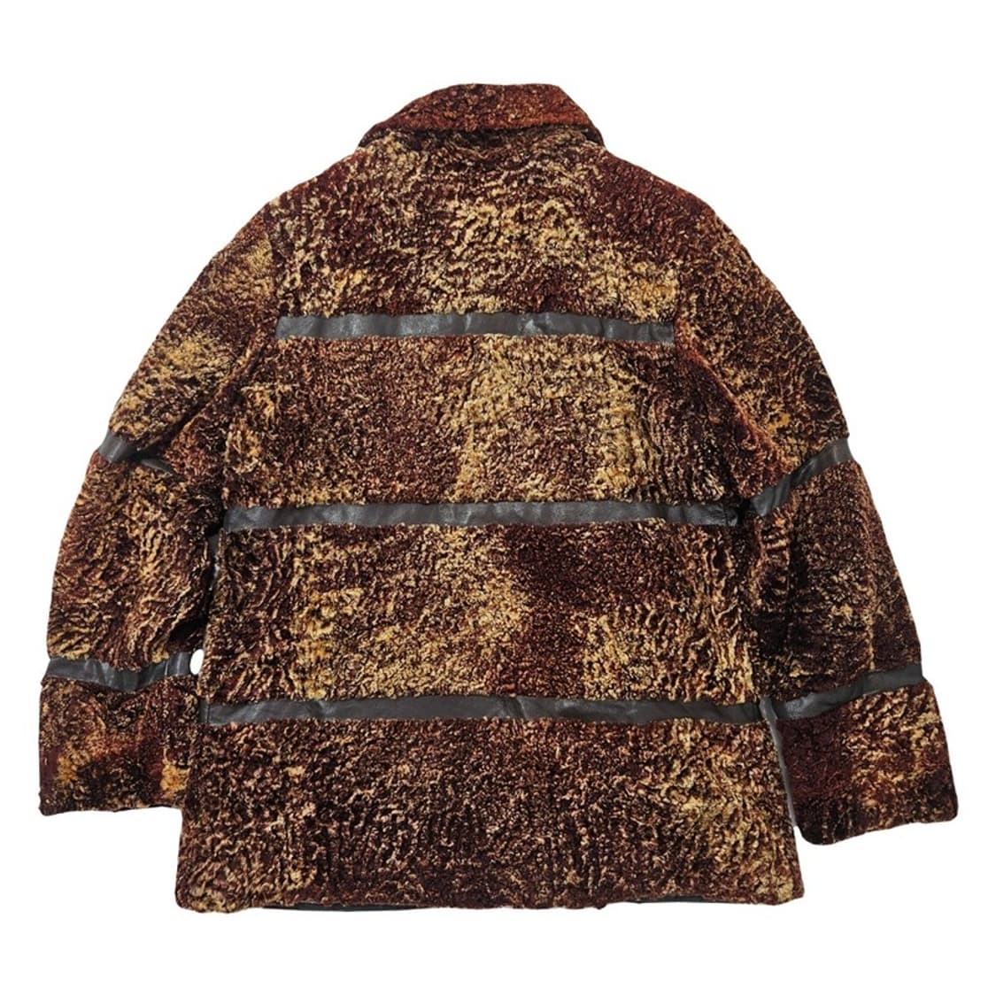 Via Valente 빈티지 양가죽 쉐르파 자켓 EU42 상품이미지2
