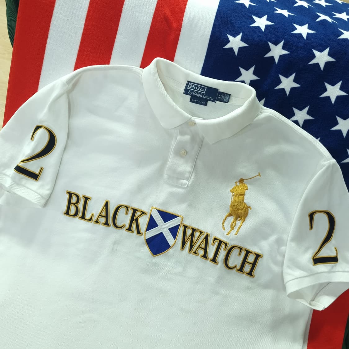 폴로 랄프로렌 치프키프 블랙와치 빅포니 PK 카라 티셔츠 상품이미지1