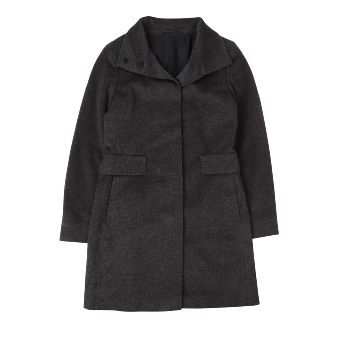 막스마라 스튜디오 버진 울 히든 폴라넥 코트 상품이미지1