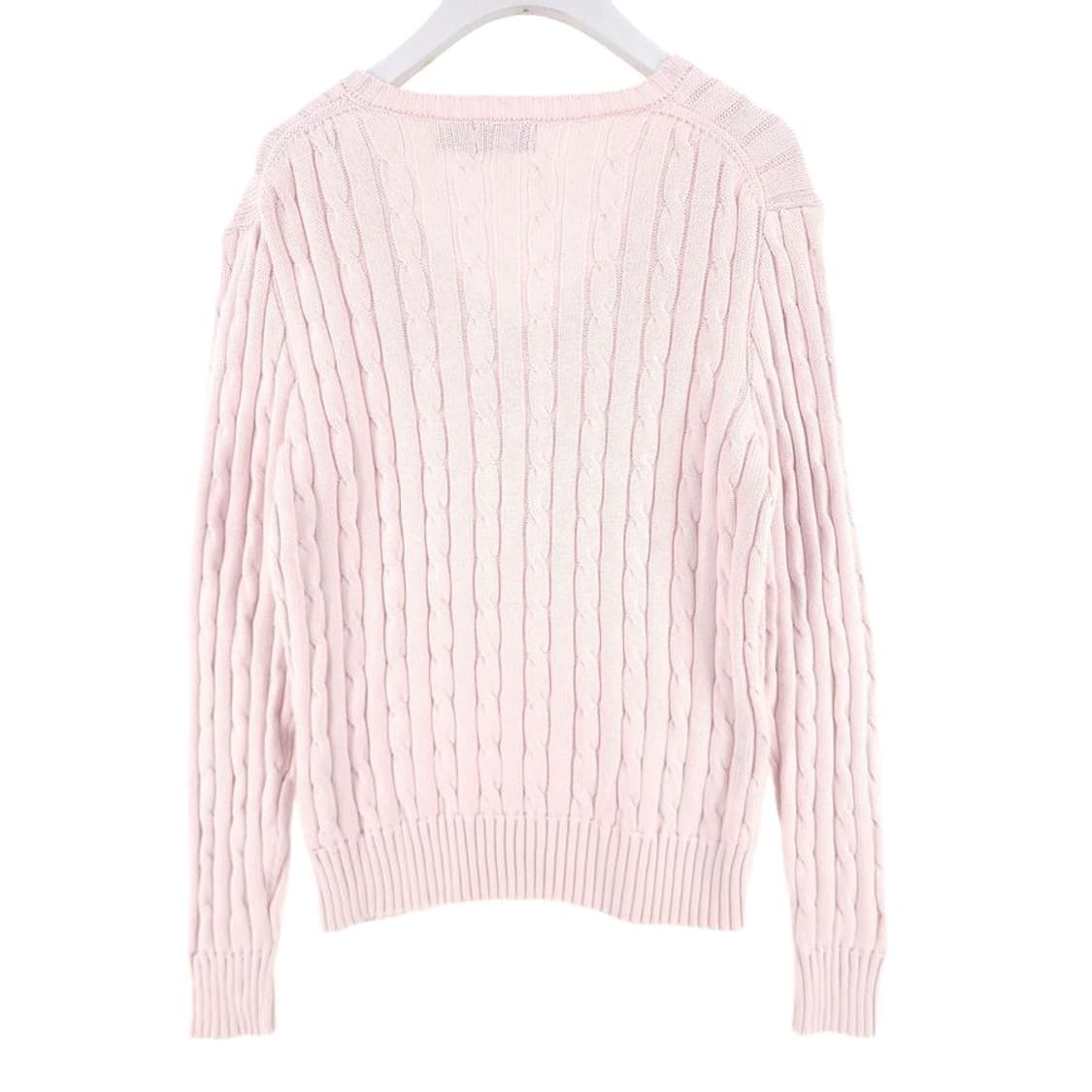 [여L]폴로랄프로렌 코튼 브이넥 니트[Y63-003]/레이디블루 상품이미지6