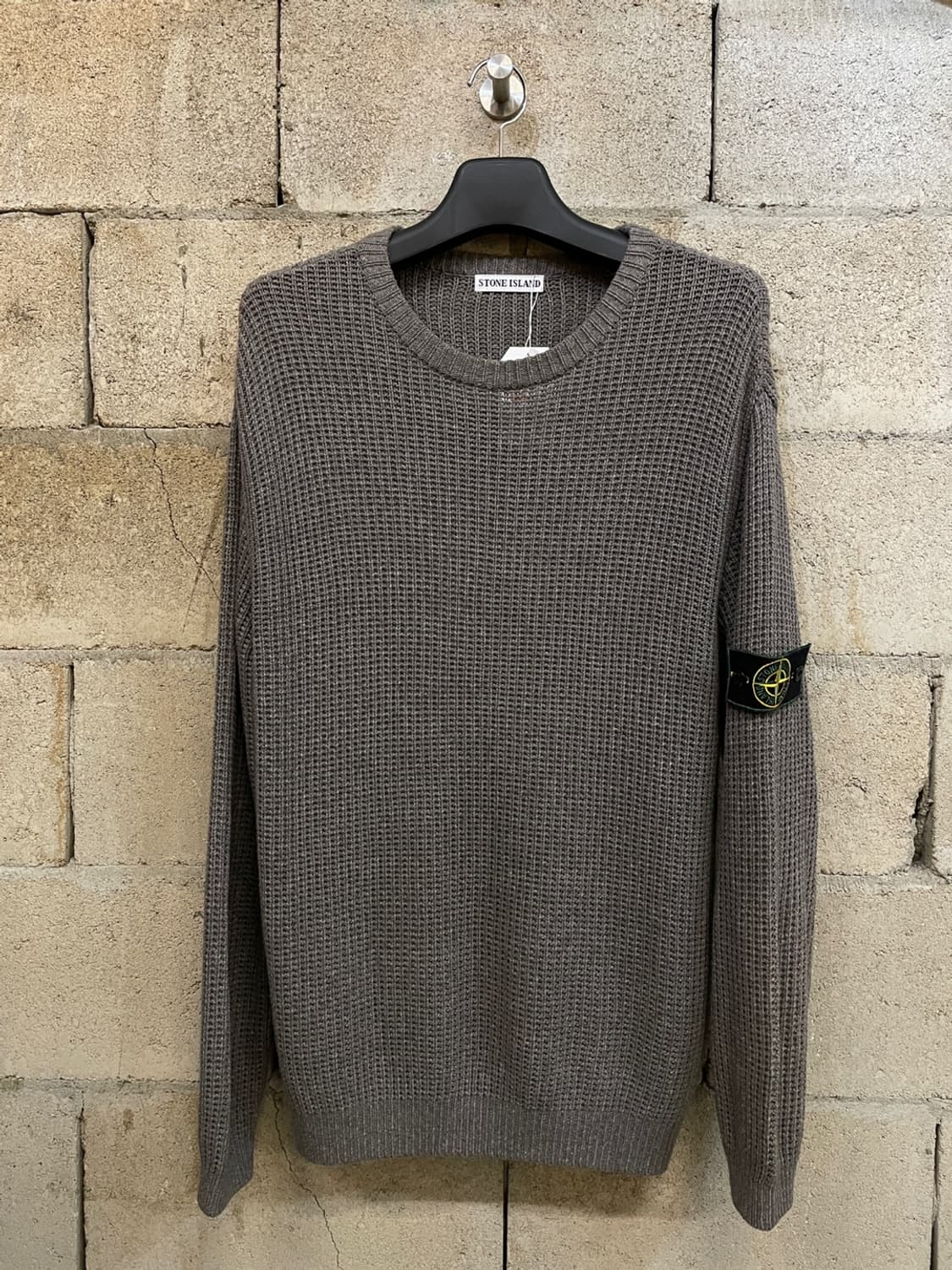 스톤 아일랜드 그린 엣지 와펜 니트  상품이미지1