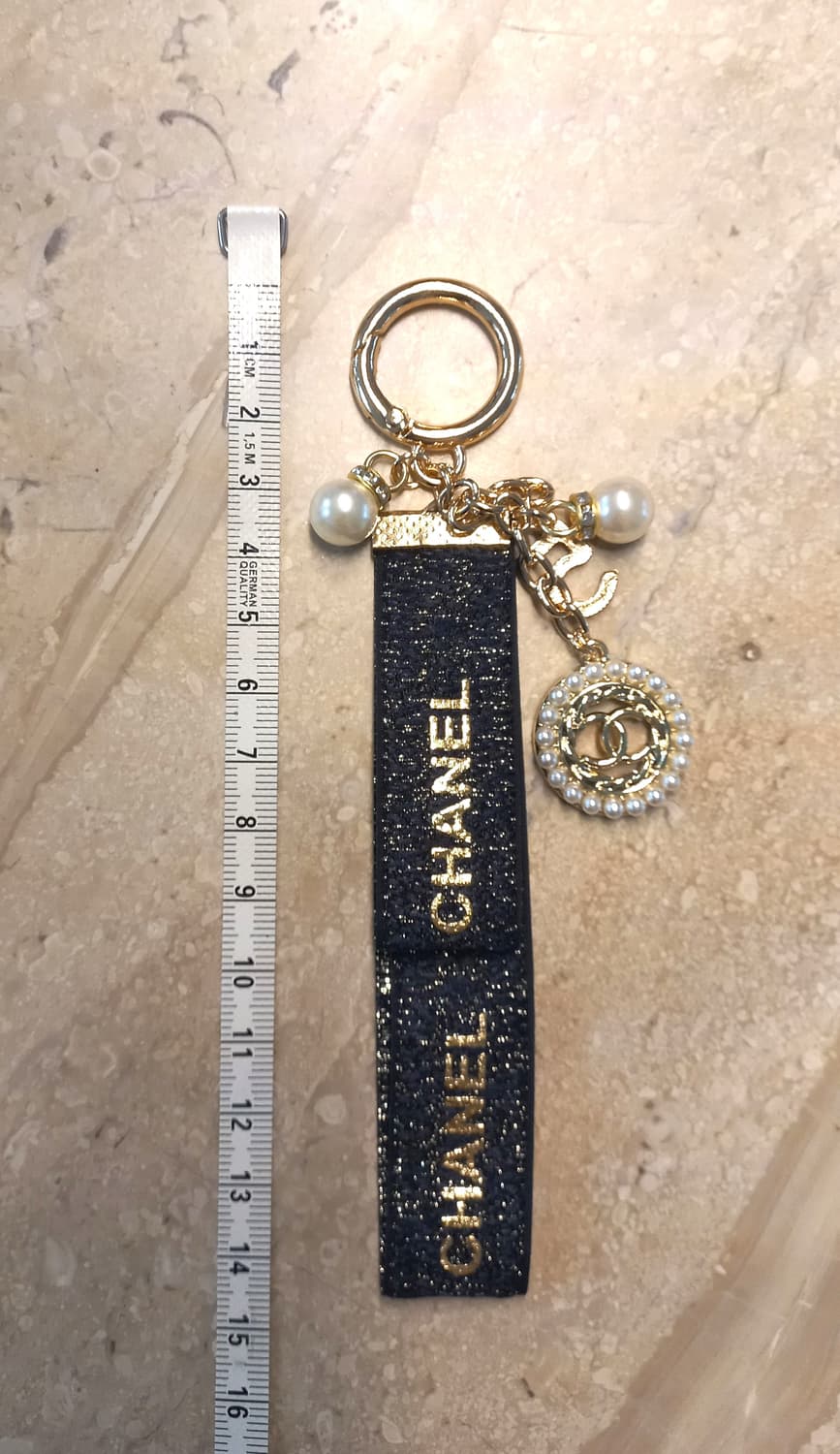 샤넬 CHANEL 블랙 키링 (새제품) 상품이미지7