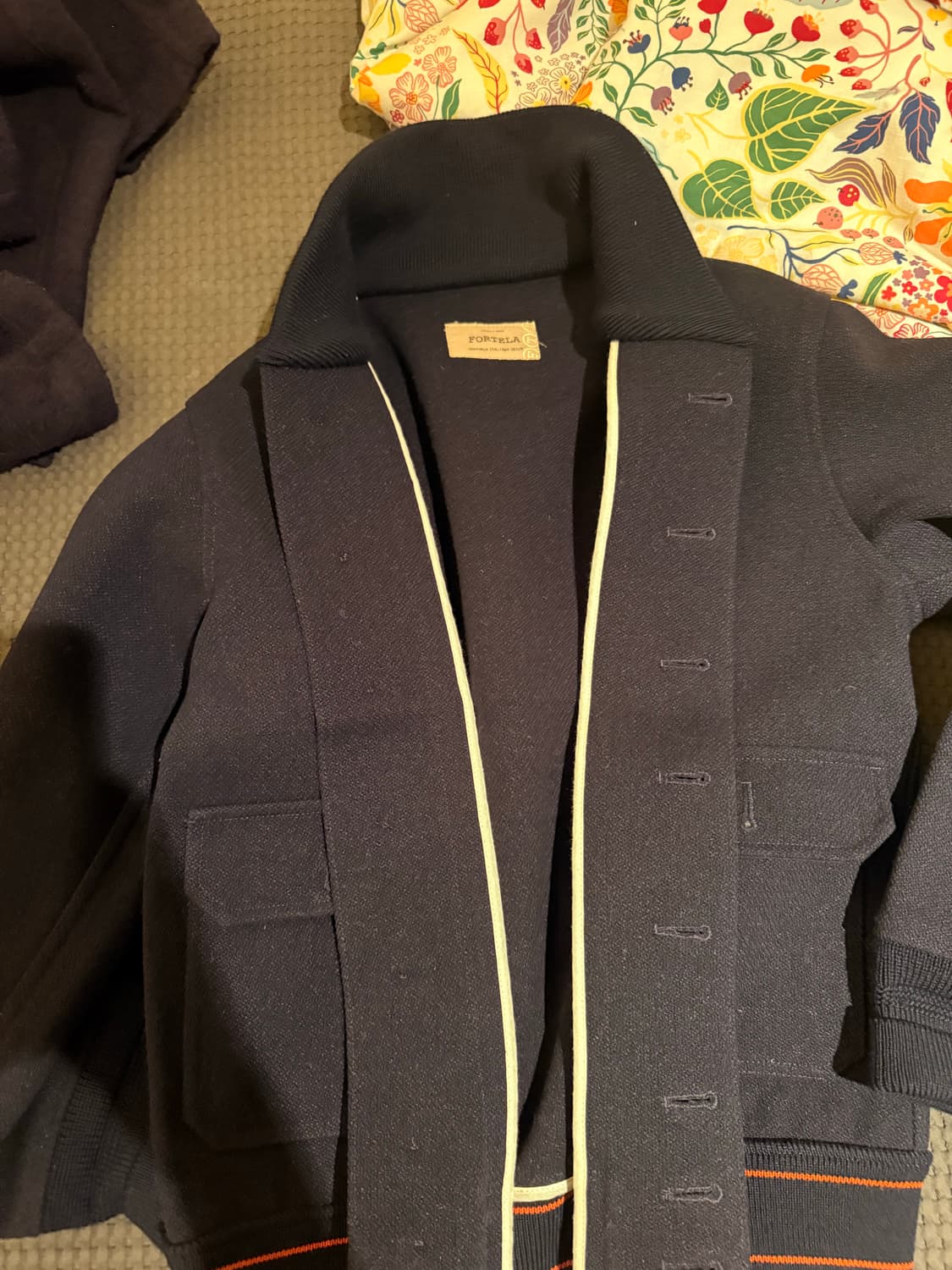 포르텔라 fortela 네이비 자켓 48사이즈 상품이미지5