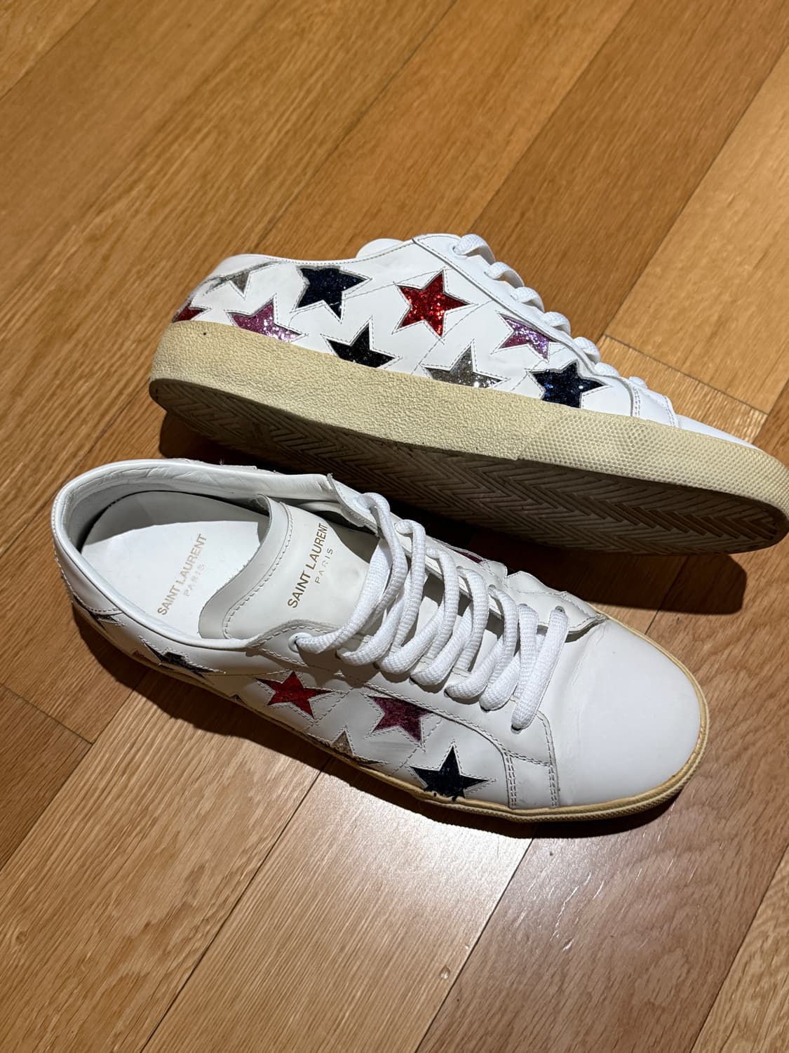 생로랑 멀티스타패치 스니커즈 41.5 (265) 상품이미지7