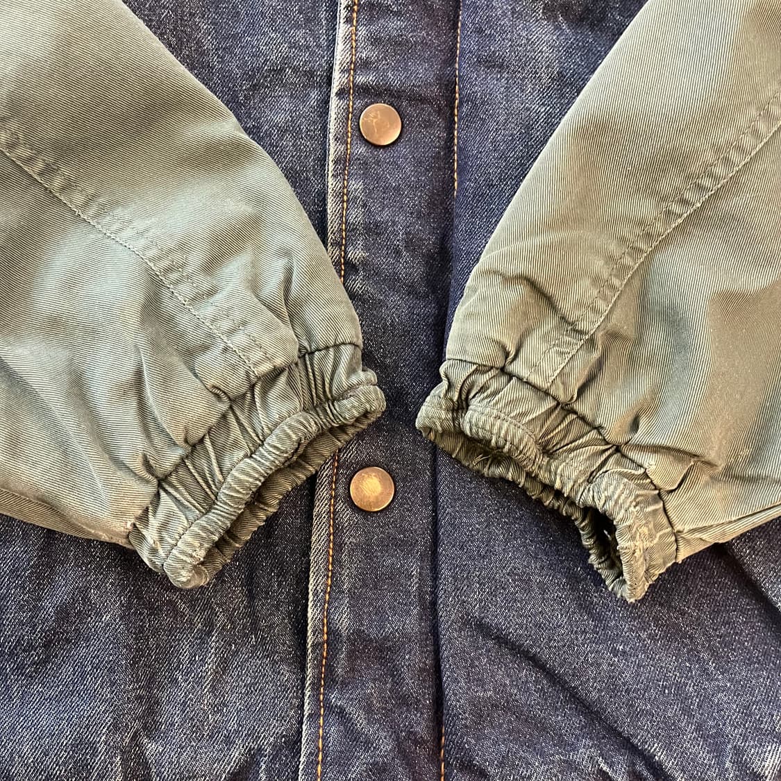 USA 데님 패딩바시티 상품이미지5