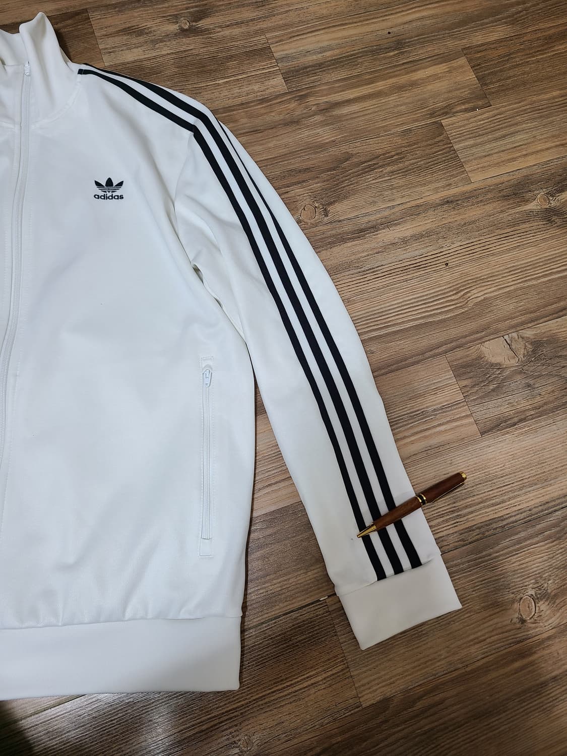 [XL 105] 18년 아디다스 베켄바우어 화이트 저지 상품이미지8