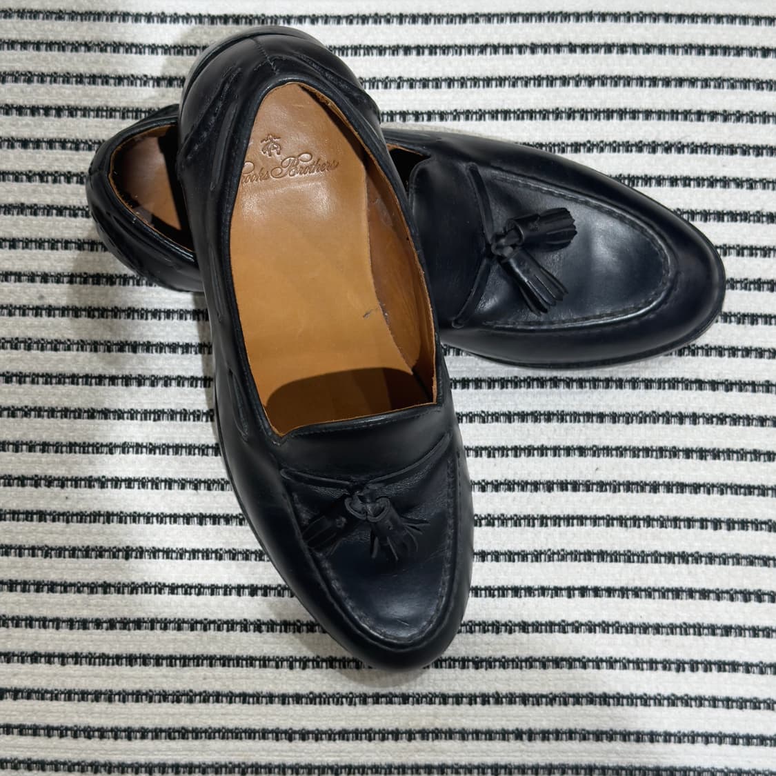 브룩스브라더스 클레식 블랙 태슬 로퍼 상품이미지5