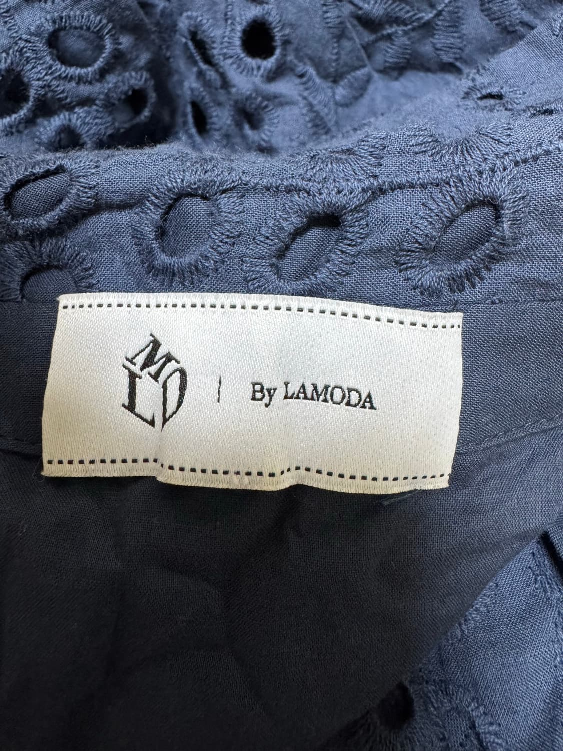 Lamoda 라모다 레이스 펀칭 원피스 상품이미지3