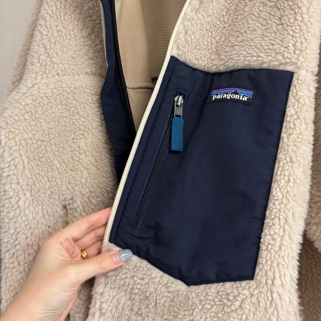 파타고니아 레트로 자켓 (내추럴, L) 상품이미지4