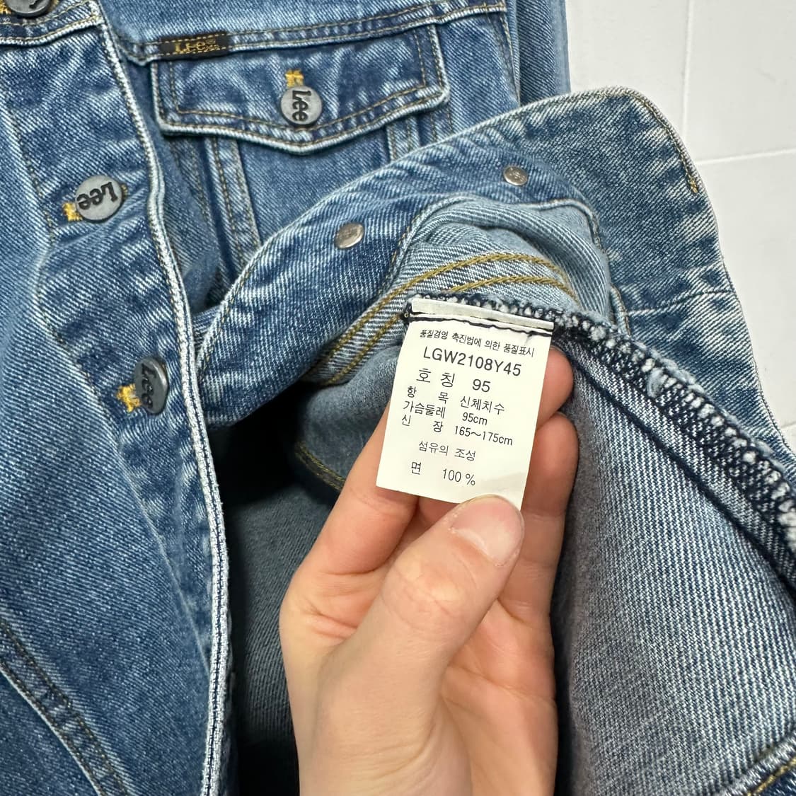 리 데님자켓 상품이미지5