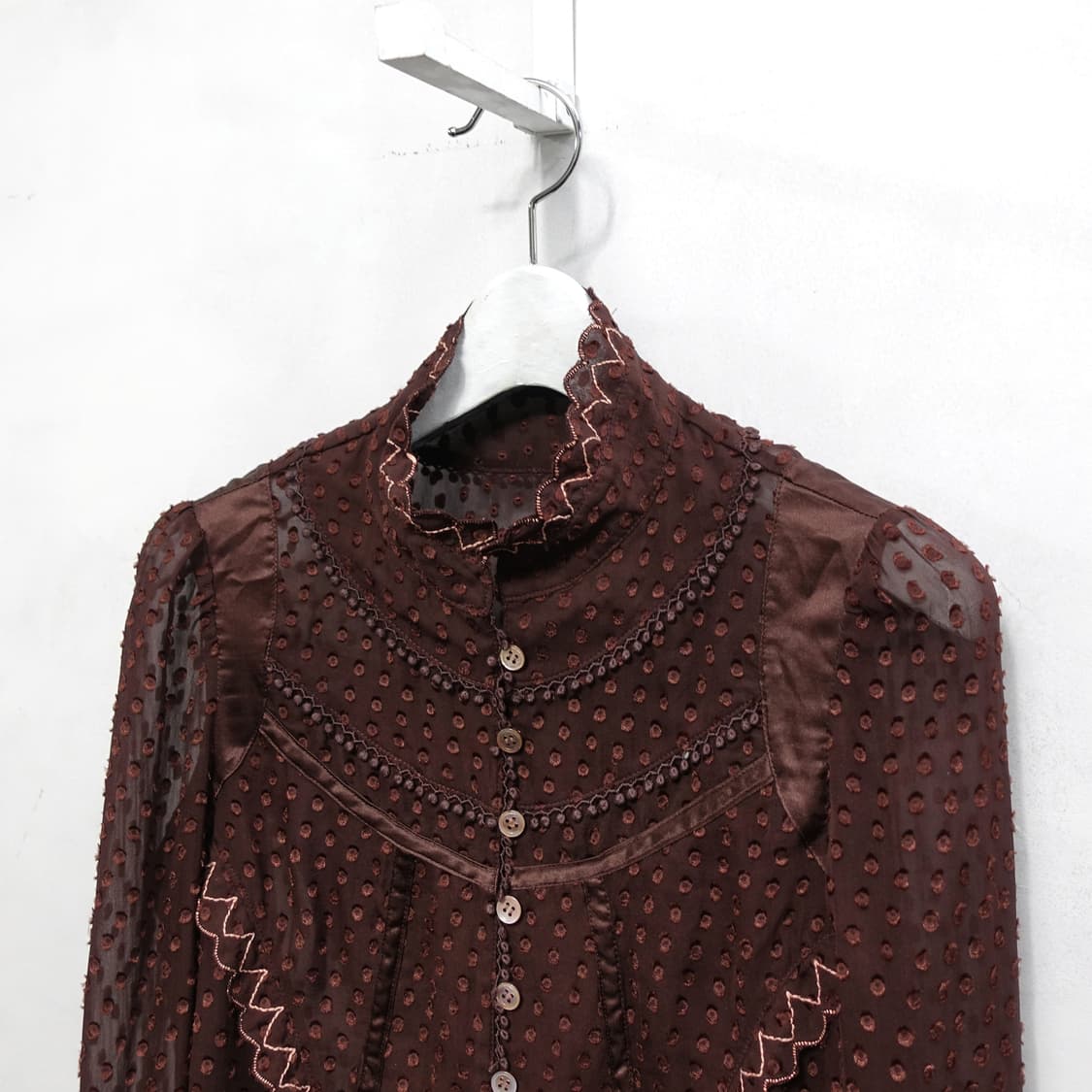 tsumori chisato 츠모리치사토 아카이브 아플리케 블라우스 2 상품이미지3