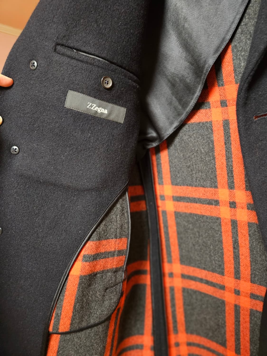 [명품] Z Zegna 울 코트 상품이미지3