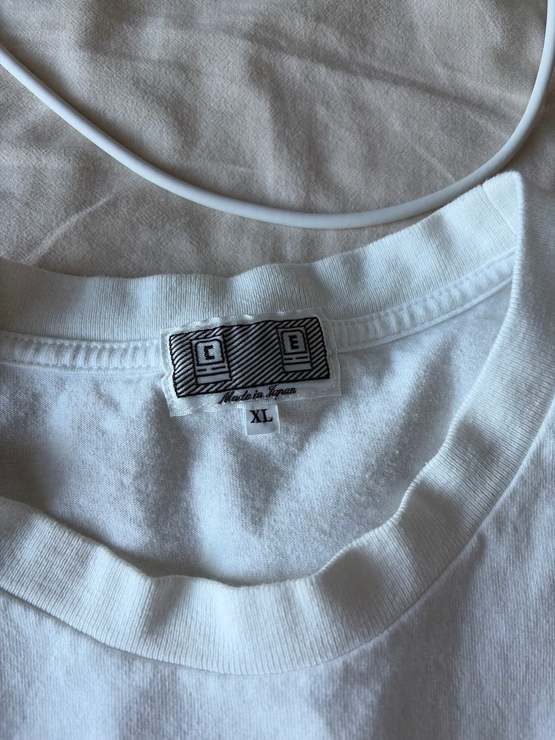 카브엠트 티셔츠 화이트/블루 XL 상품이미지5