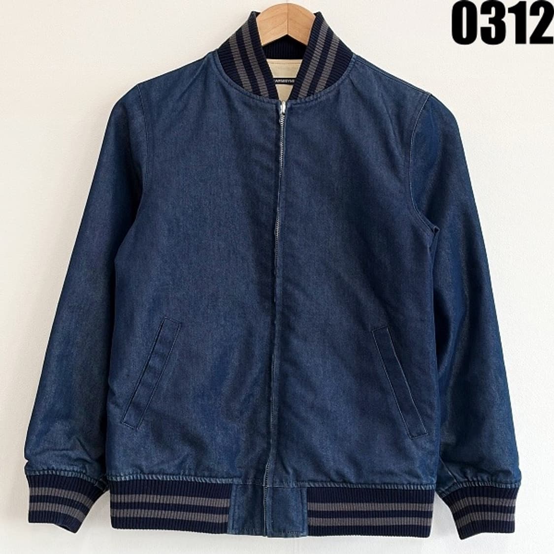 빔즈 블루종 집업 자켓 S 0312 상품이미지8