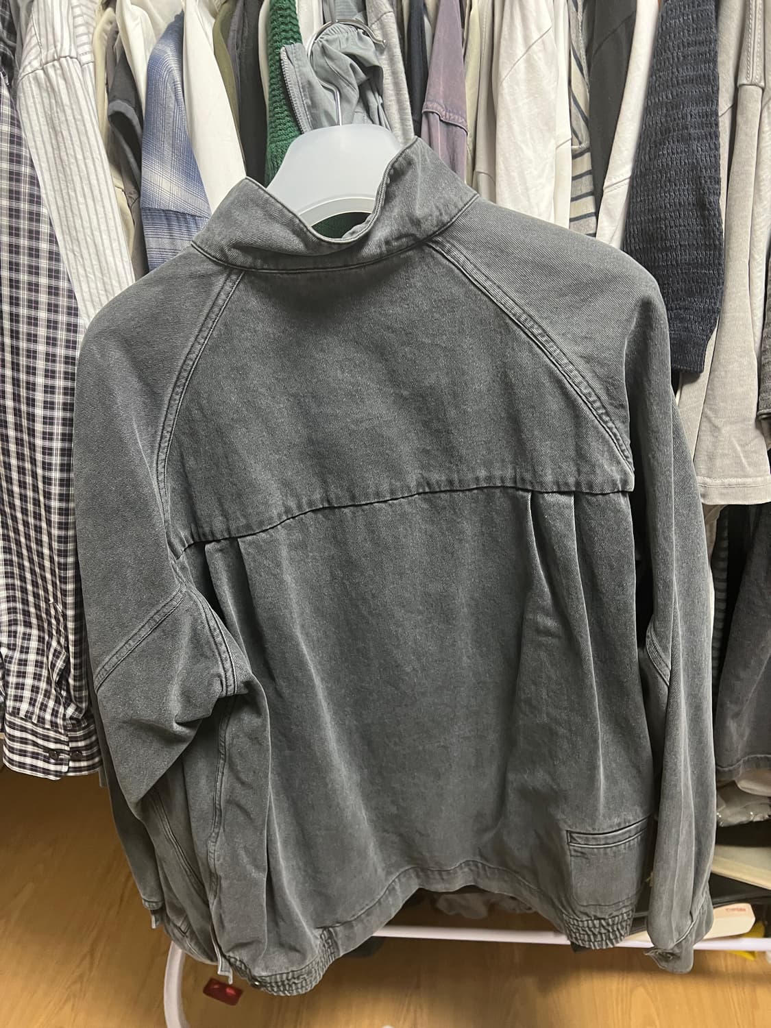 해칭룸 해링턴 데님자켓 4 사이즈 상품이미지2