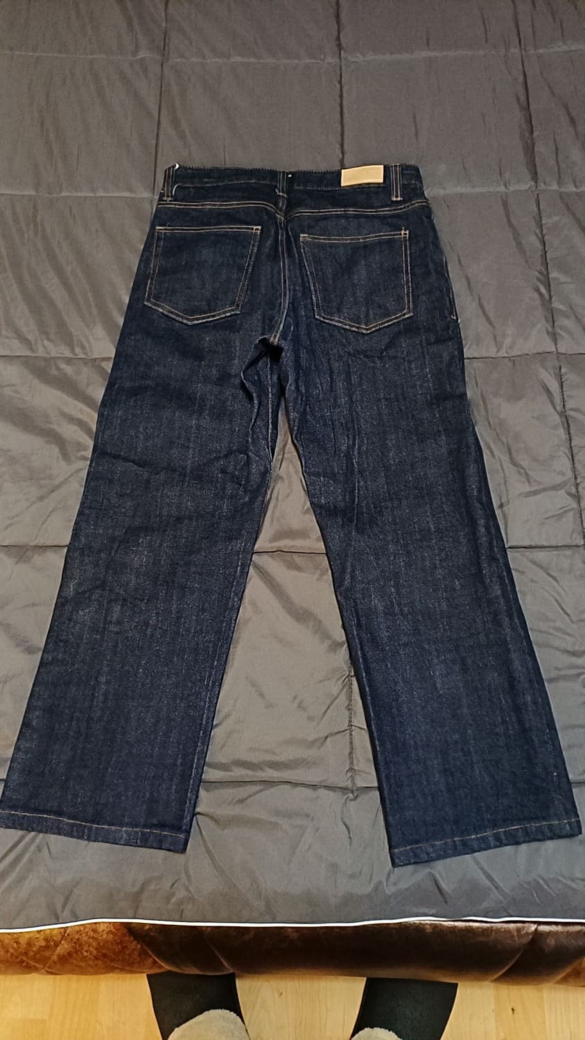 플랙 와이드청바지 31인치 기장97 상품이미지4