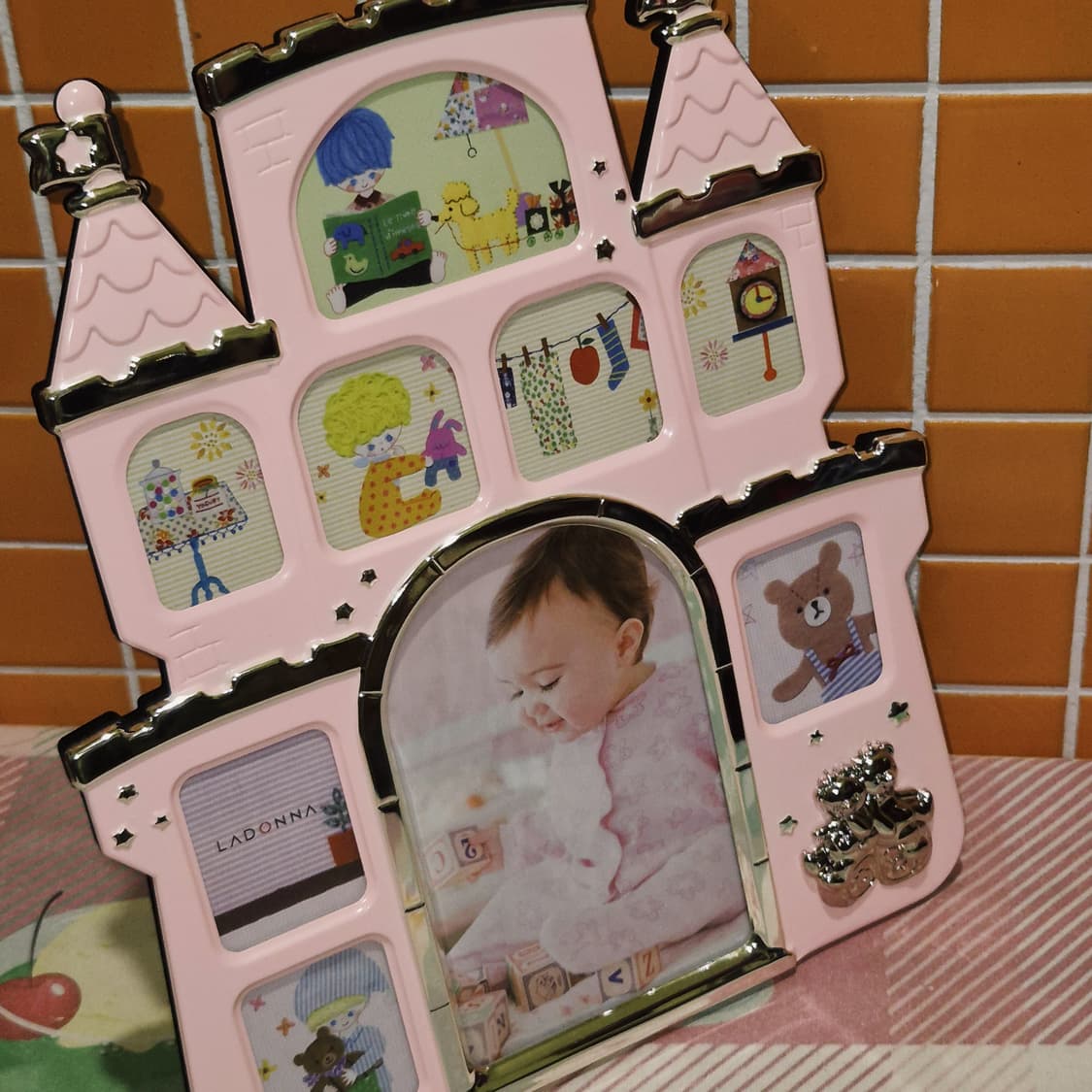 90s 라돈나 핑크 캐슬 베이비 탁상 액자 상품이미지8