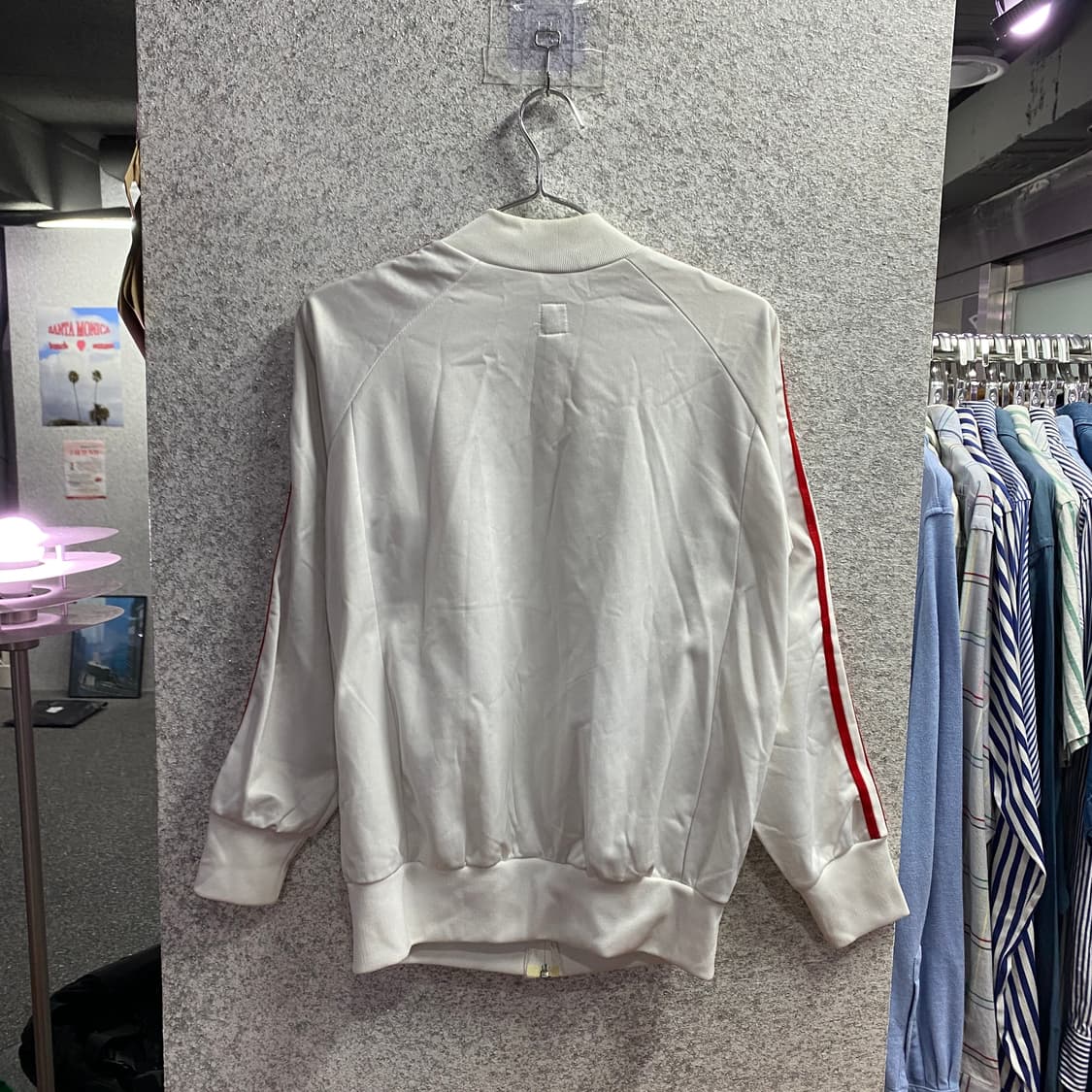 아디다스 파이어버드 흰빨 화이트레드 트랙탑 져지  B4353 상품이미지4