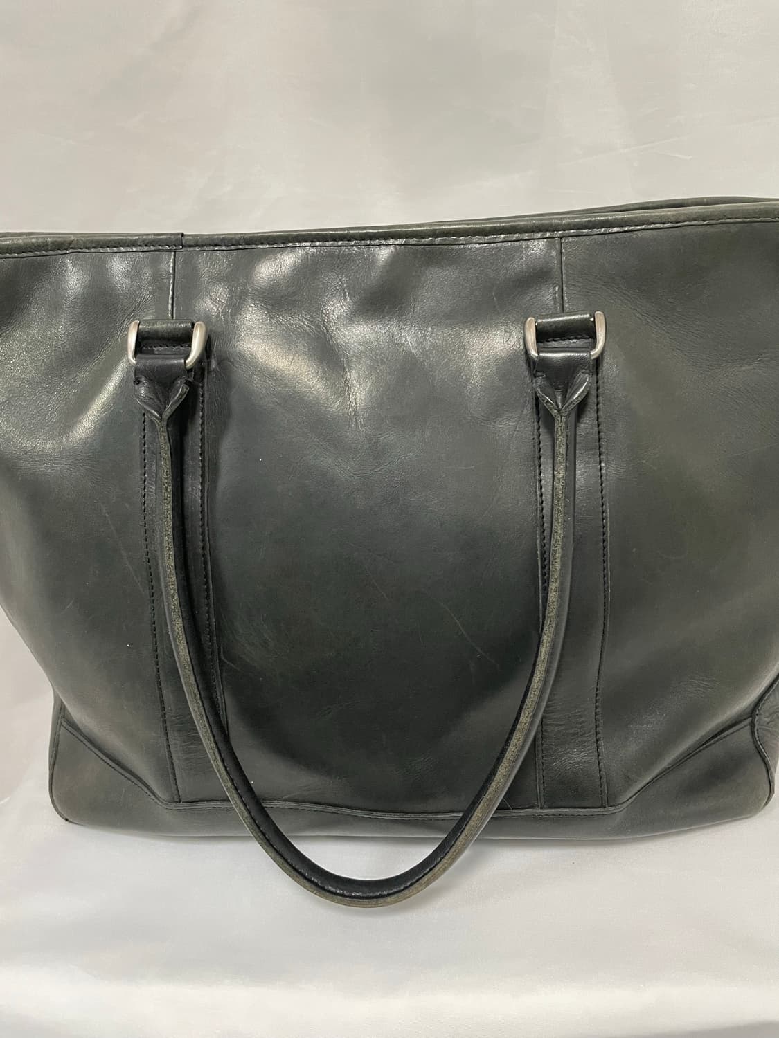 [OS] 엘엘빈 레더 라지 토트백 블랙 상품이미지6