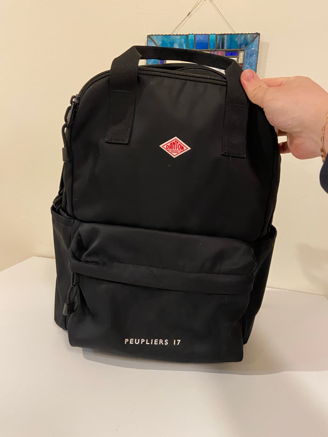DANTON 단톤 블랙 백팩 PEUPLIERS 17 상품이미지2