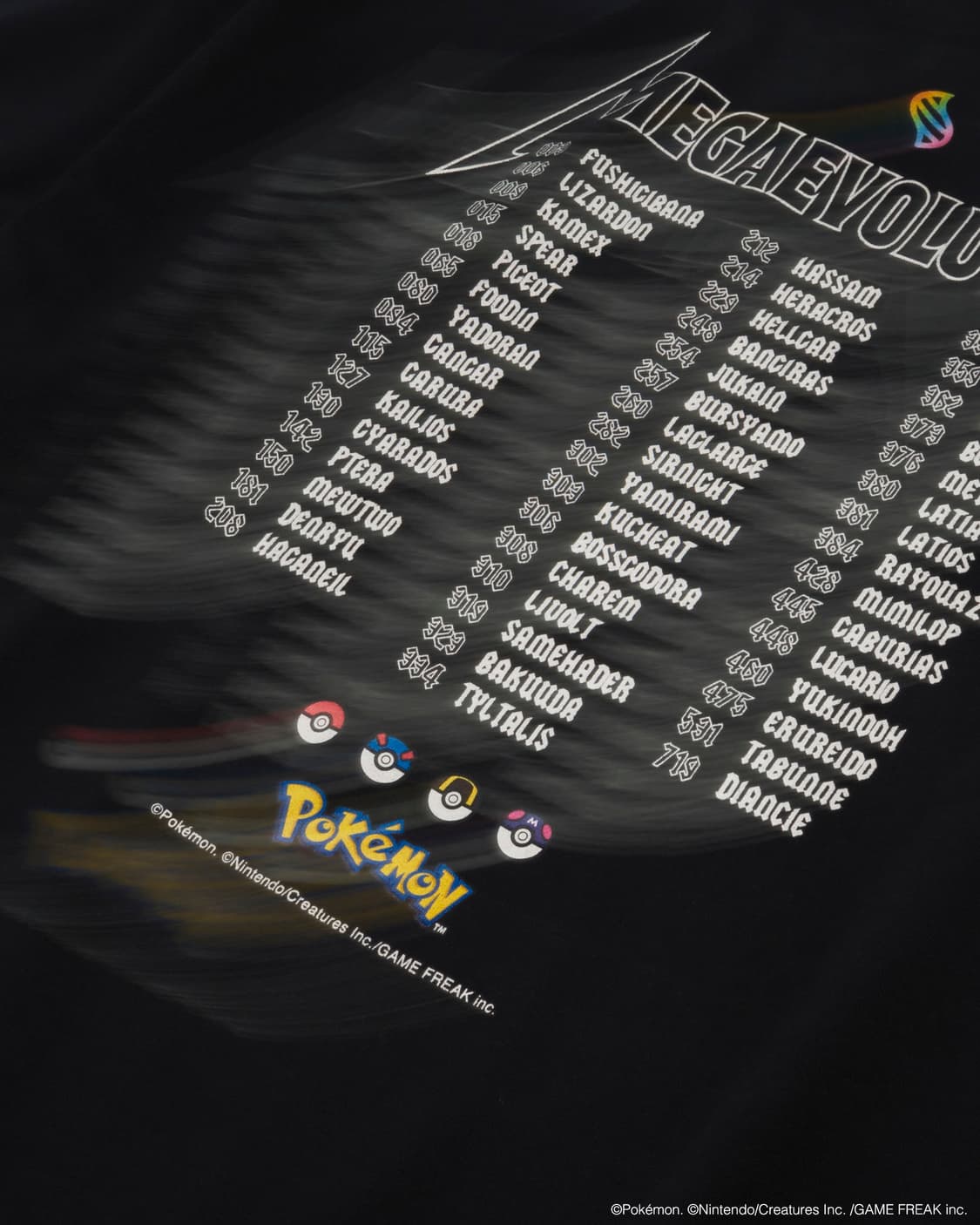 POKEMON pigment Tee 포켓몬 티셔츠 상품이미지3