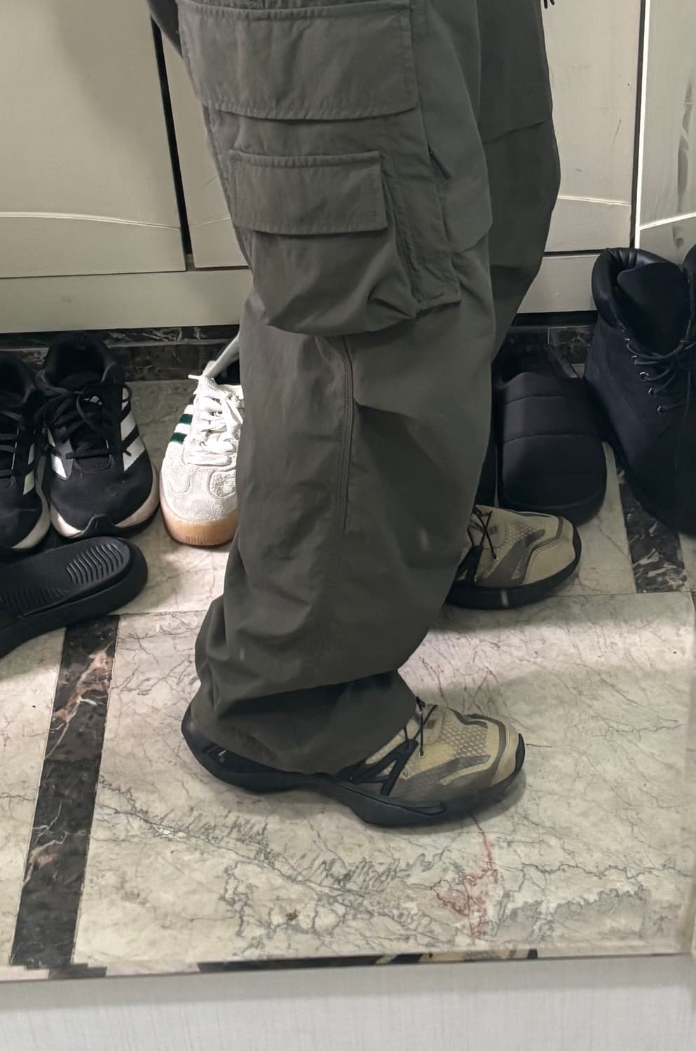 살로몬 XT PU.RE ADV 화이트 페퍼 블랙 팔콘 270 상품이미지5