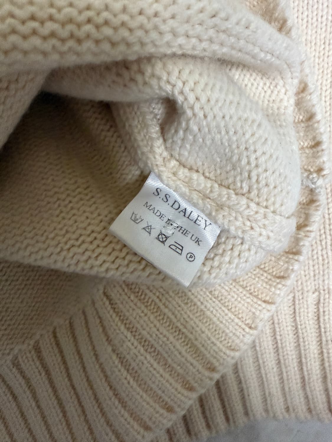 [L] S.S daley 재스퍼 덕가디건 아이보리 상품이미지7