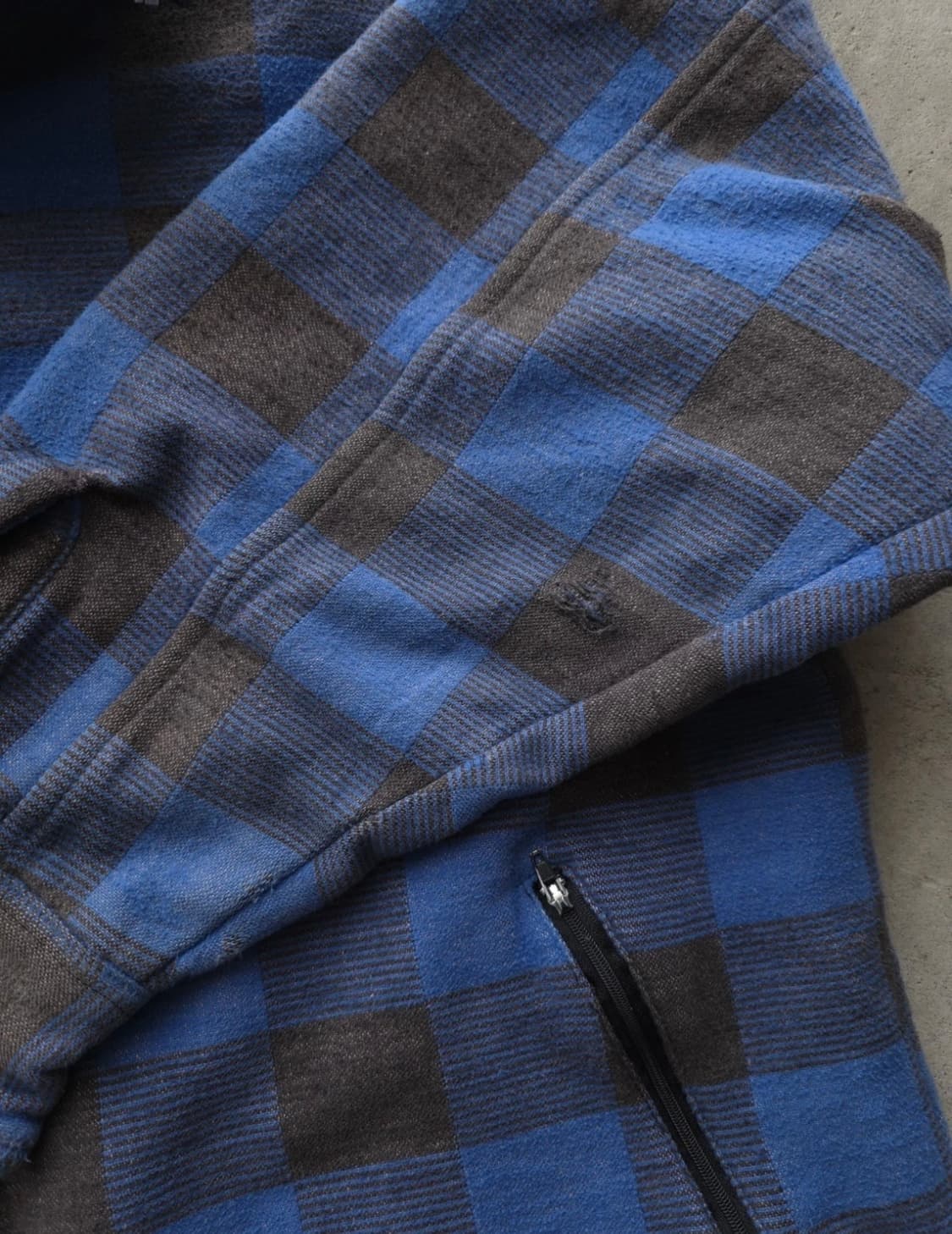 90s dickies heavy flannel zip 상품이미지5
