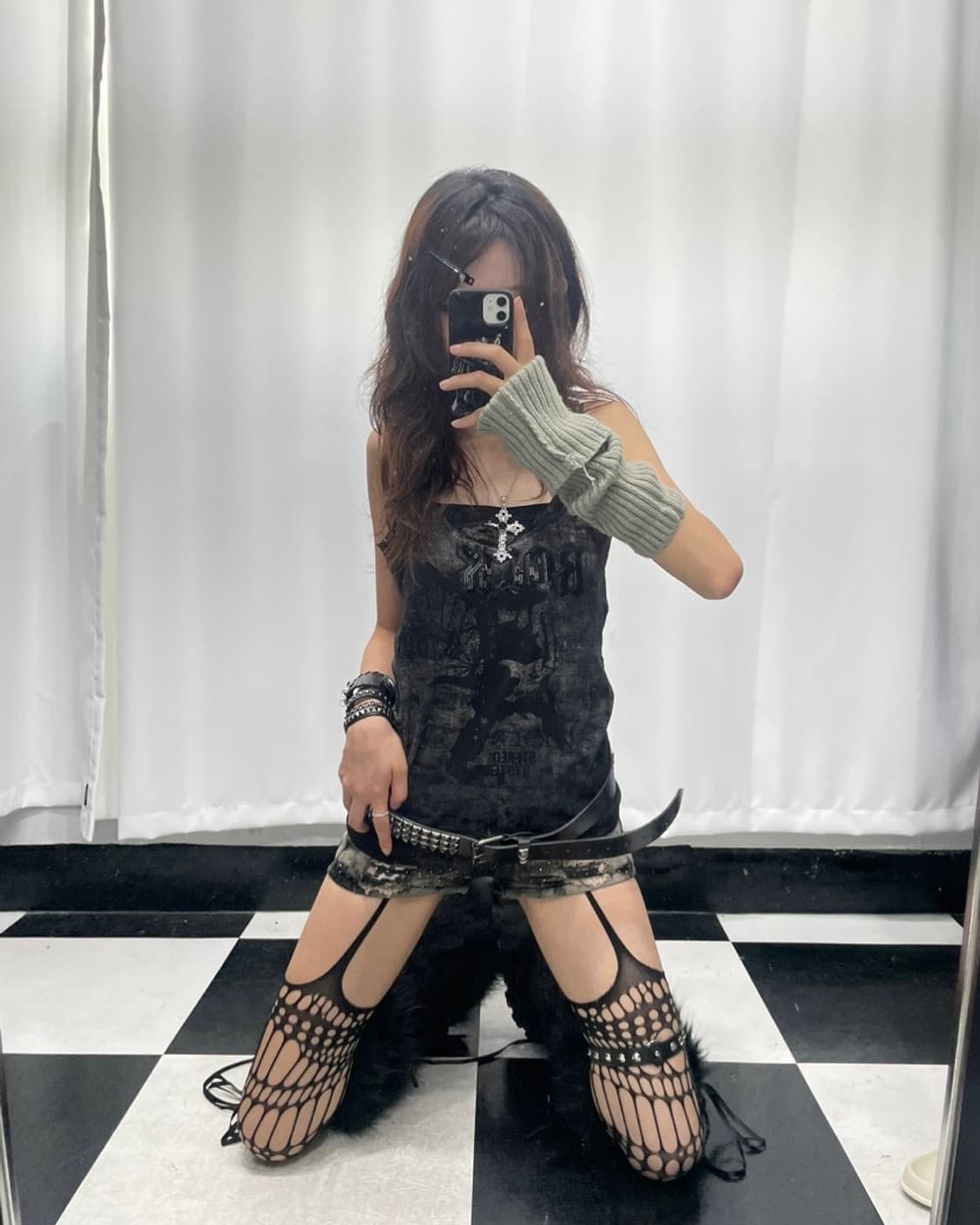 🎸블랙 펑크 슬리브리스🎸 상품이미지2