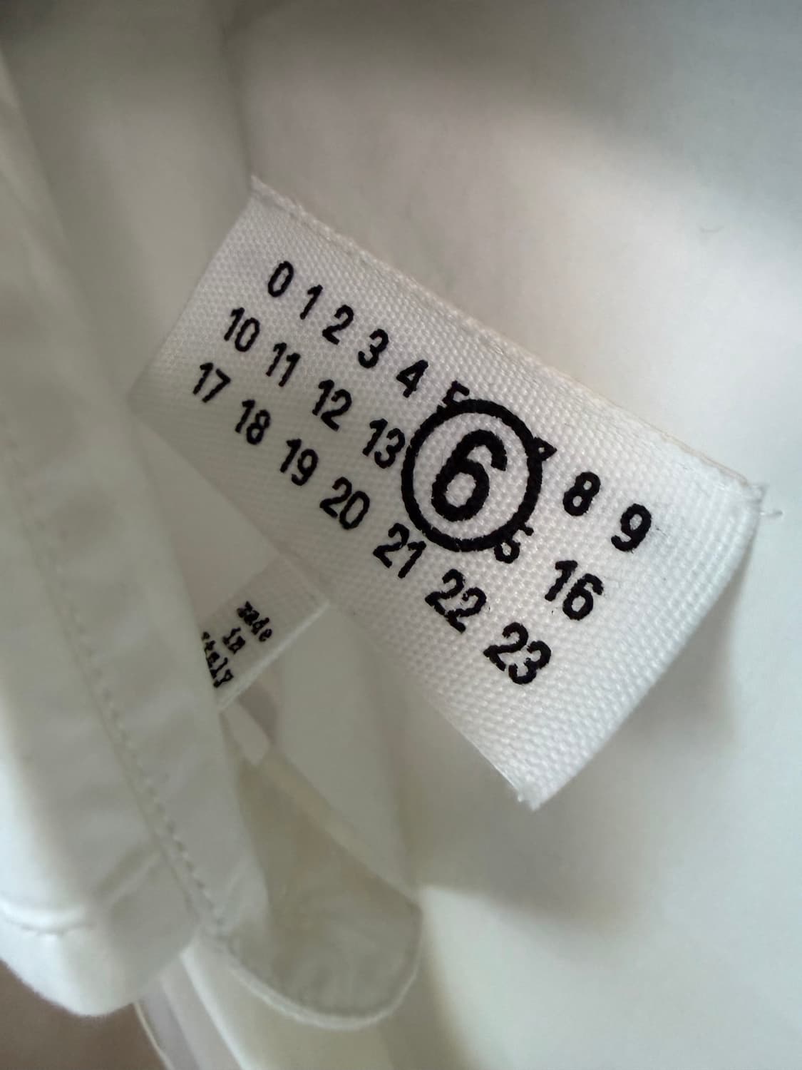 MM6 메종마르지엘라 코튼 포플린 셔츠 상품이미지7