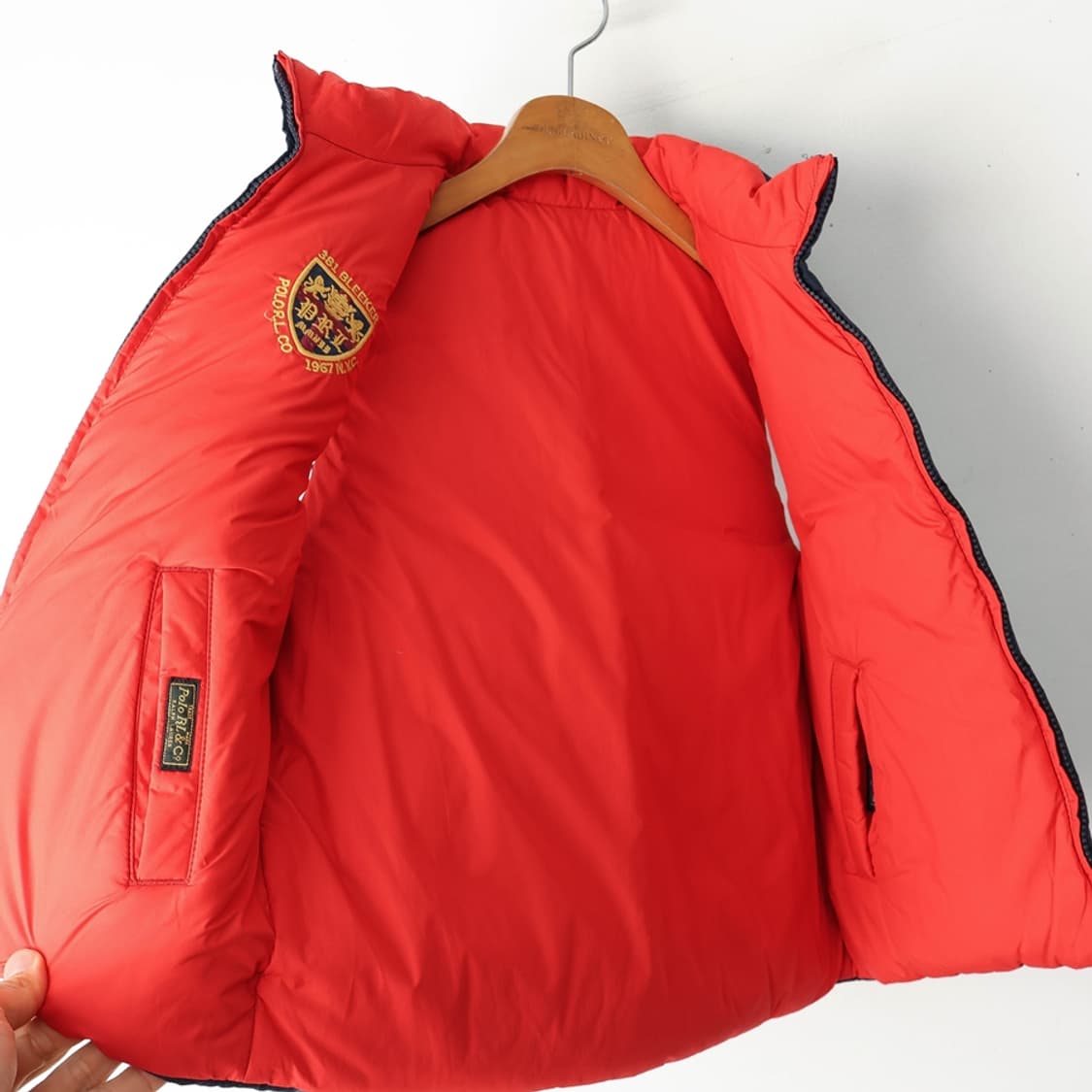 6/키즈 폴로 리버시블 다운 패딩조끼 상품이미지4