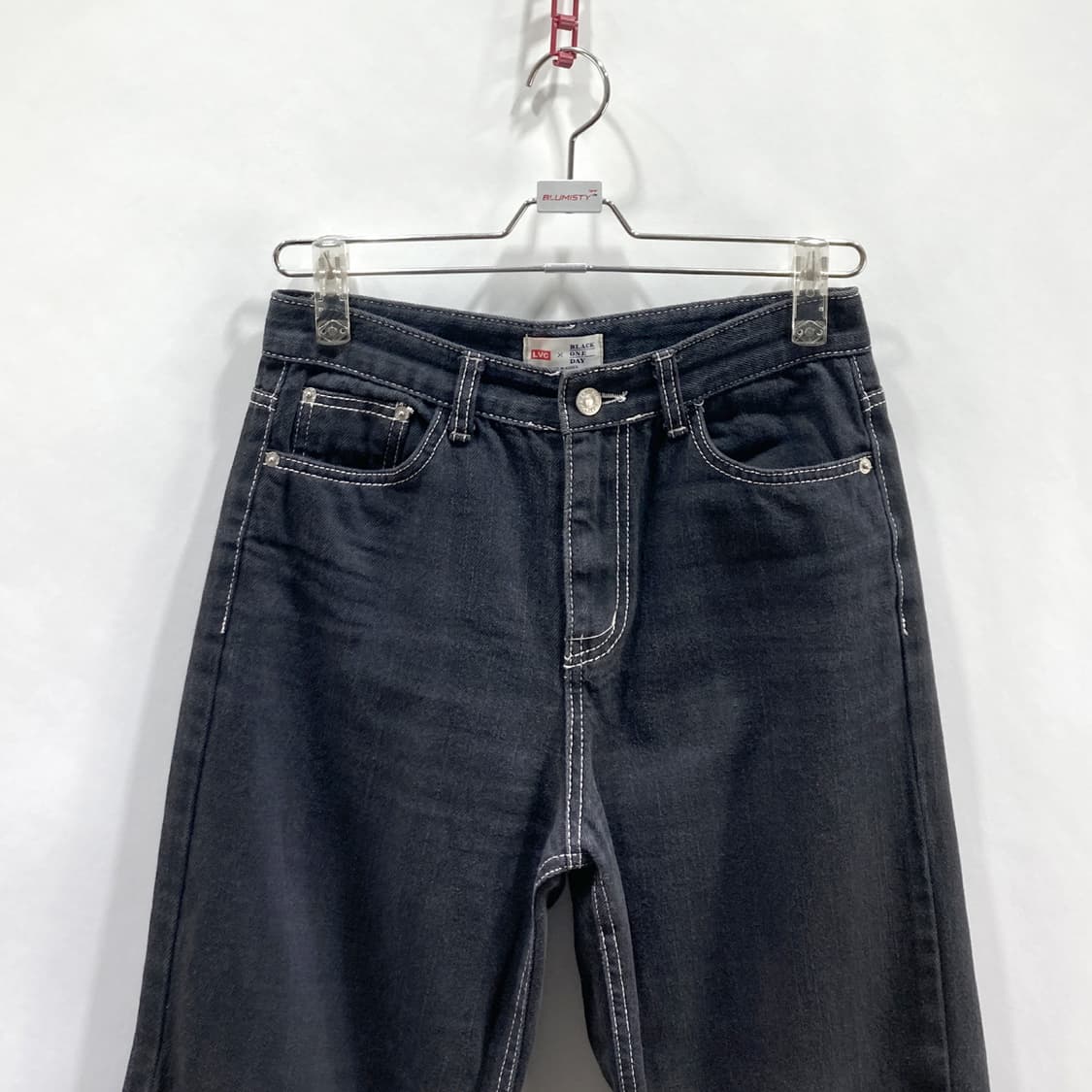 LVC x 블랙원데이 여성블랙데님팬츠 28 상품이미지2