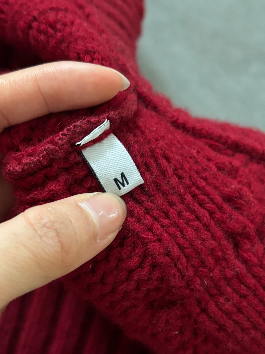 Moncler 몽클레르 감마 레드 니트 집업 상품이미지8