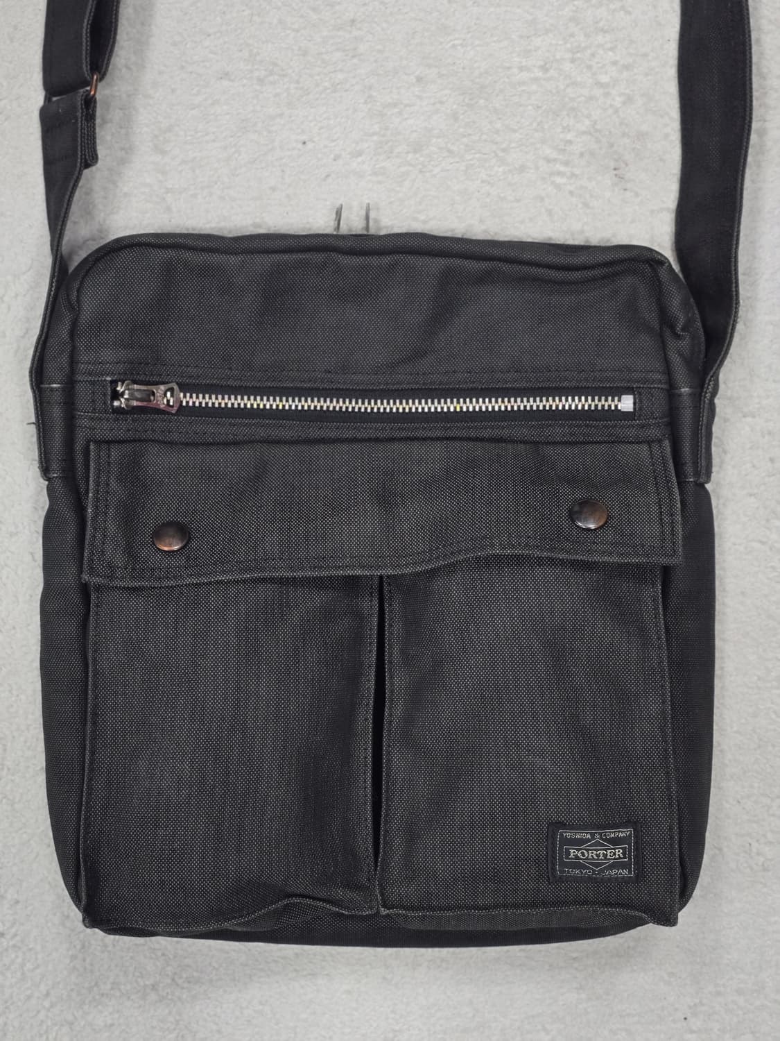 요시다포터 블랙 스모키 크로스백 숄더백 상품이미지2