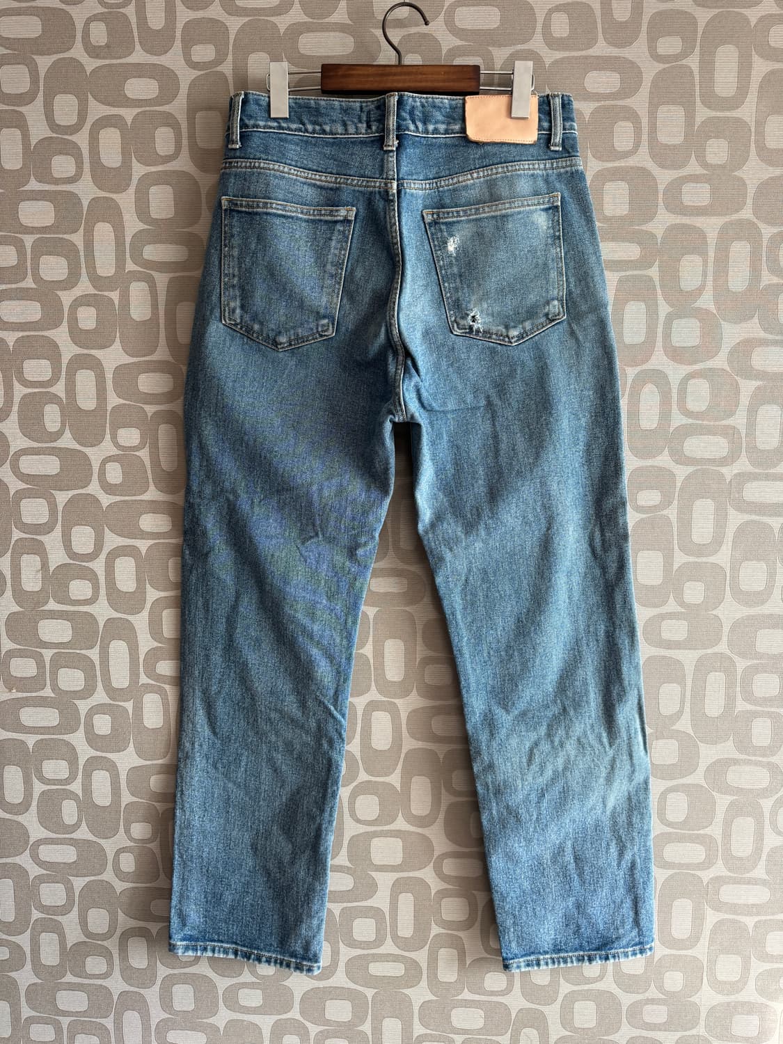 Grand Vision 그랜드 비전 워시드 데님 청바지 팬츠 M 상품이미지4