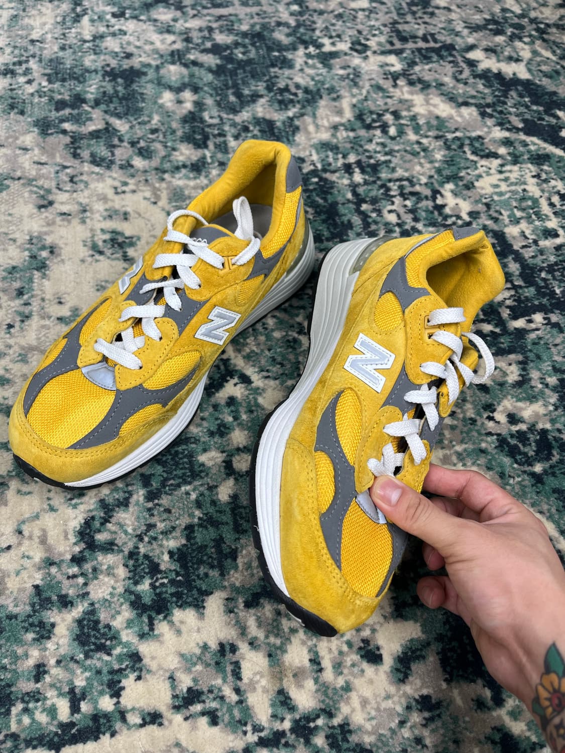 뉴발란스 992 골드크림 255 상품이미지3