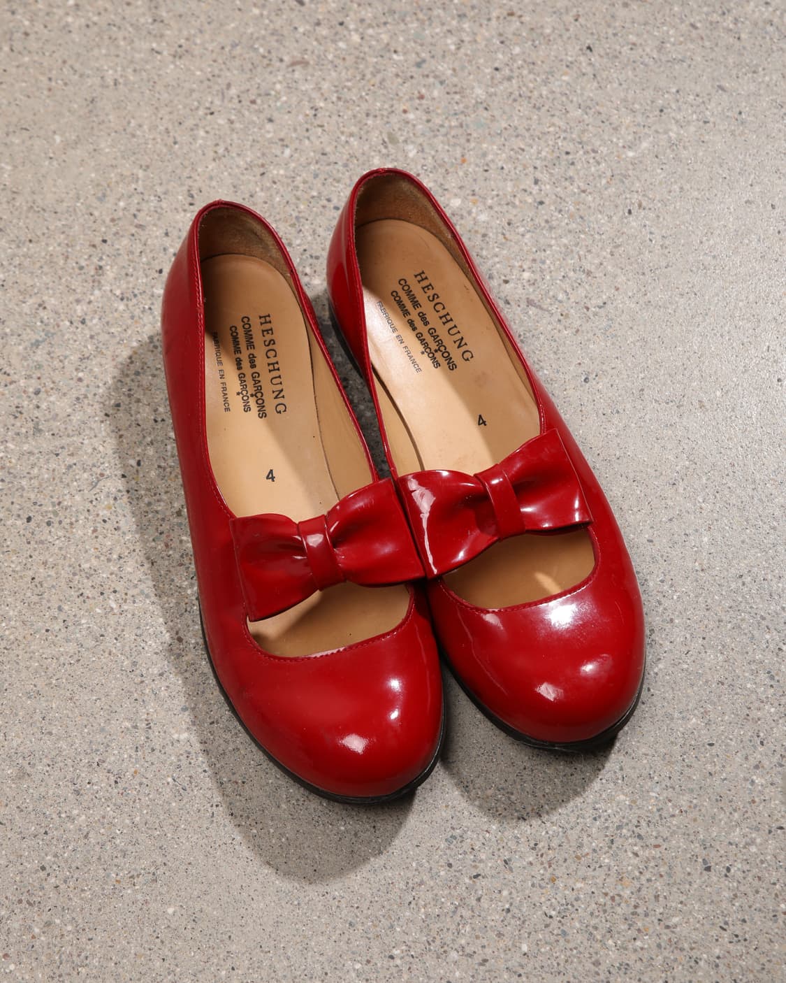 CDGCDG x Heschung Red Mary Jane Flats 상품이미지2