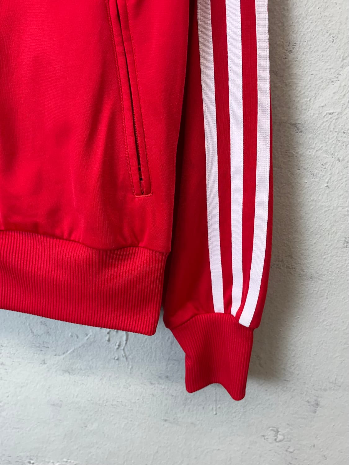 아디다스 파이어버드 레드 빅로고 트랙탑 져지 상품이미지5