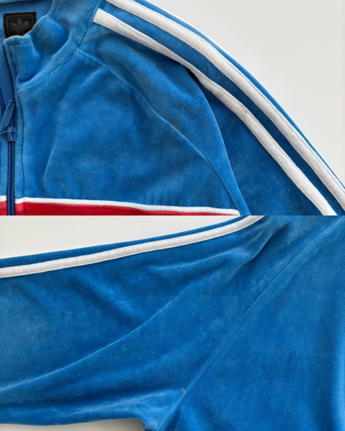 Adidas 90’s 아디다스 블루컬러 테리 트랙탑 상품이미지9