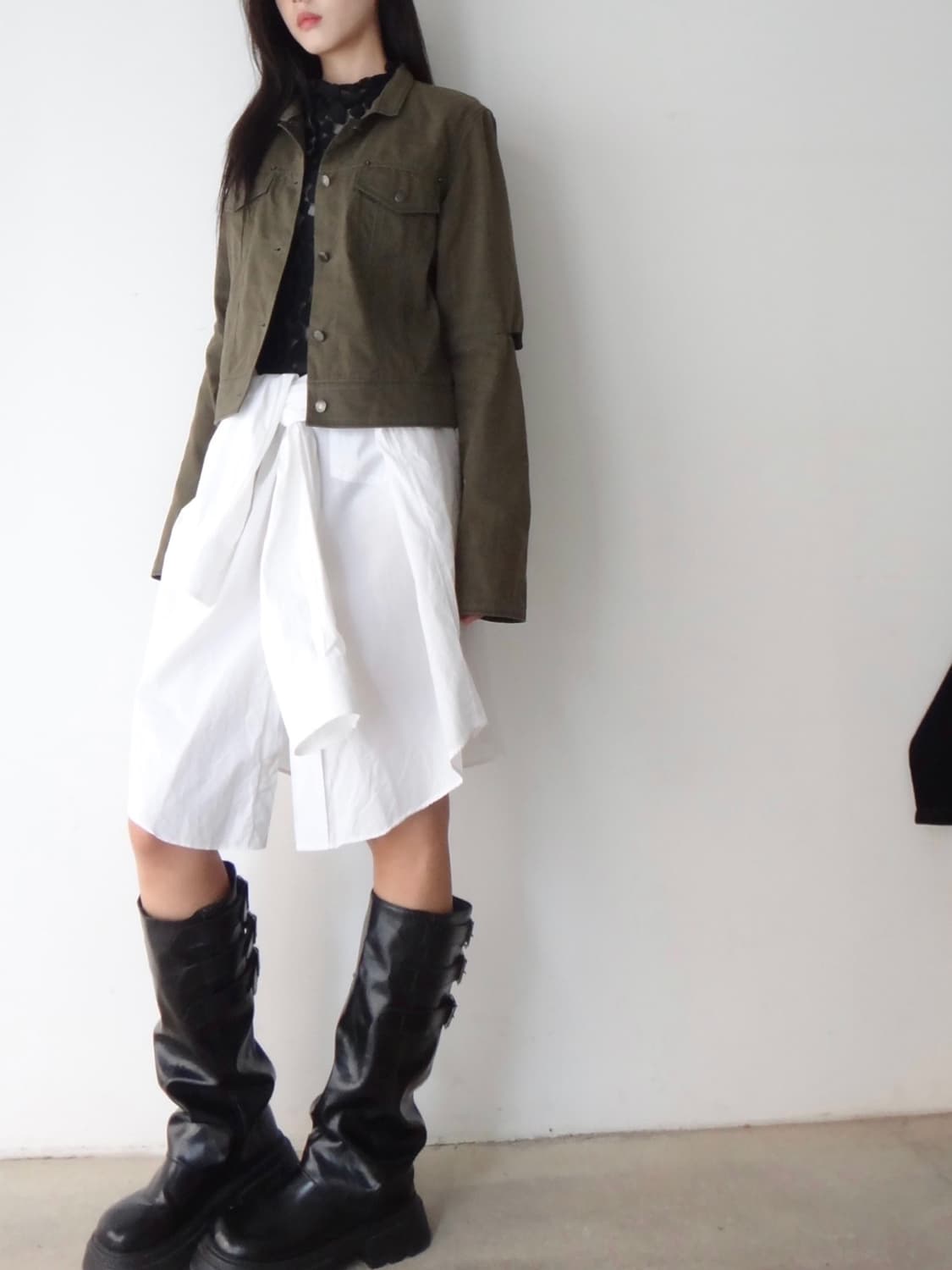 TRUNK HIROKO KOSHINO cut point jaket  상품이미지9