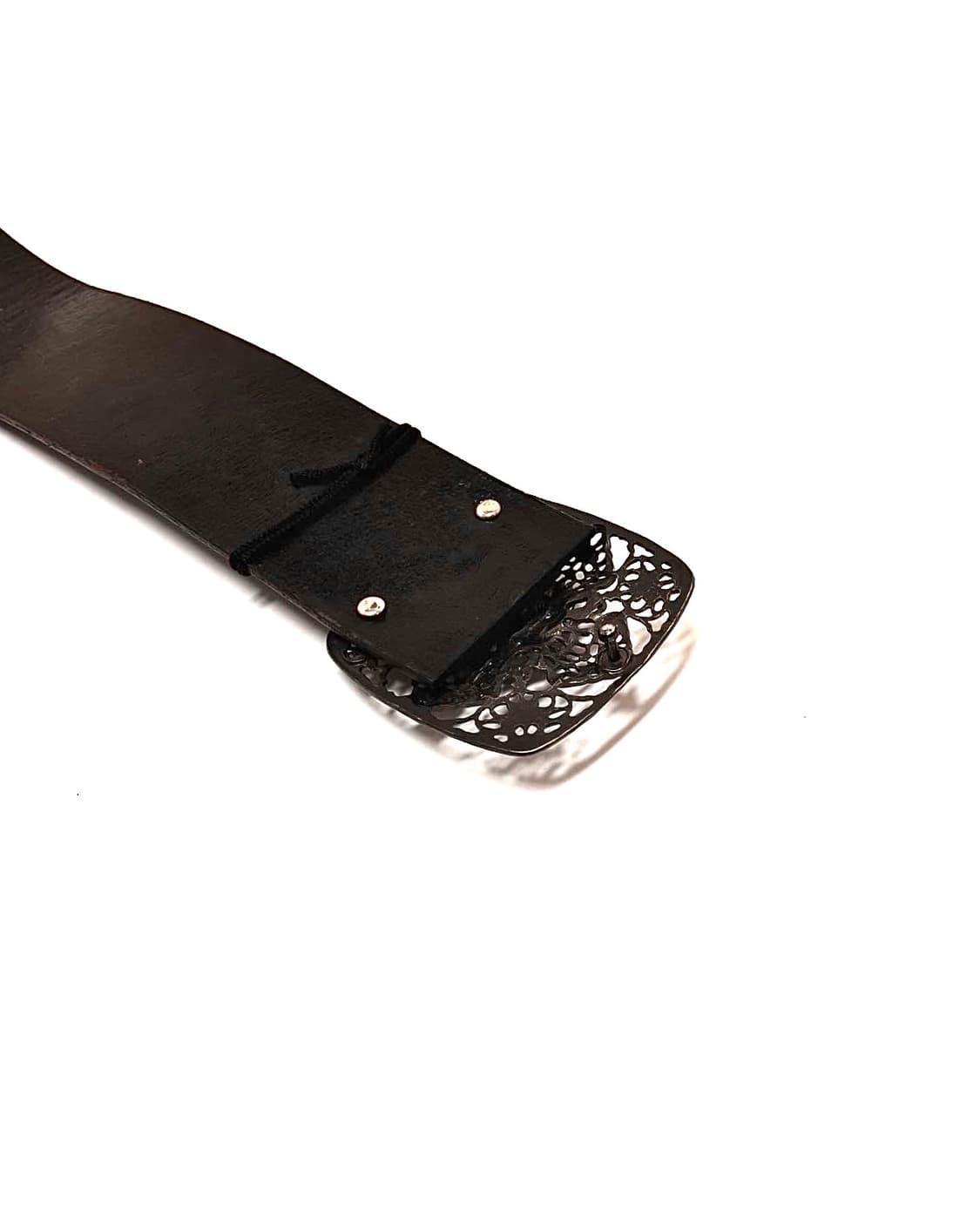 빈티지 웨스턴 엔틱 버클 레더 가죽 벨트 상품이미지5