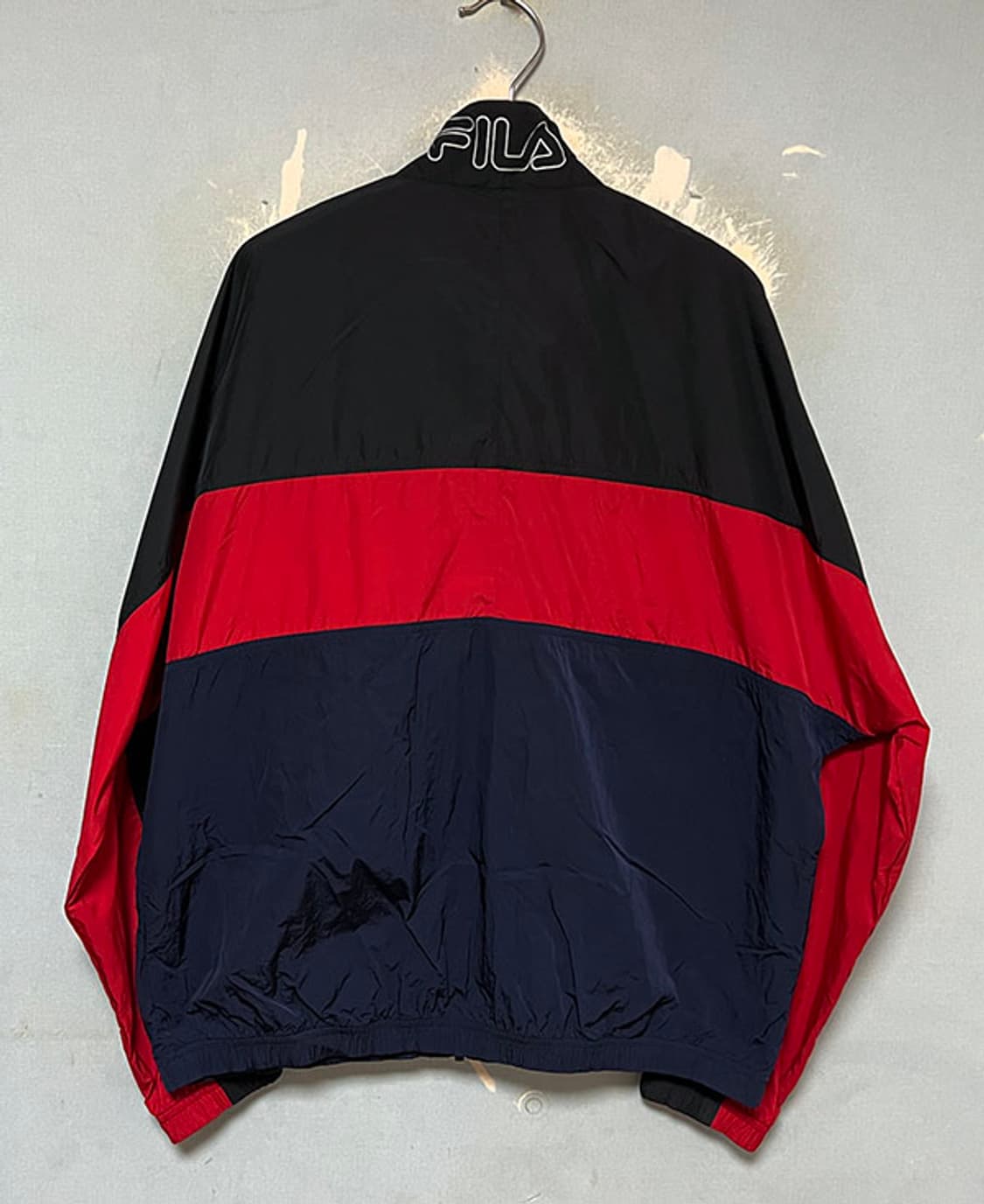 FILA 휠라 3단 블로킹자켓 경량 바람막이 새상품 여름 홑겹 L 100 상품이미지2