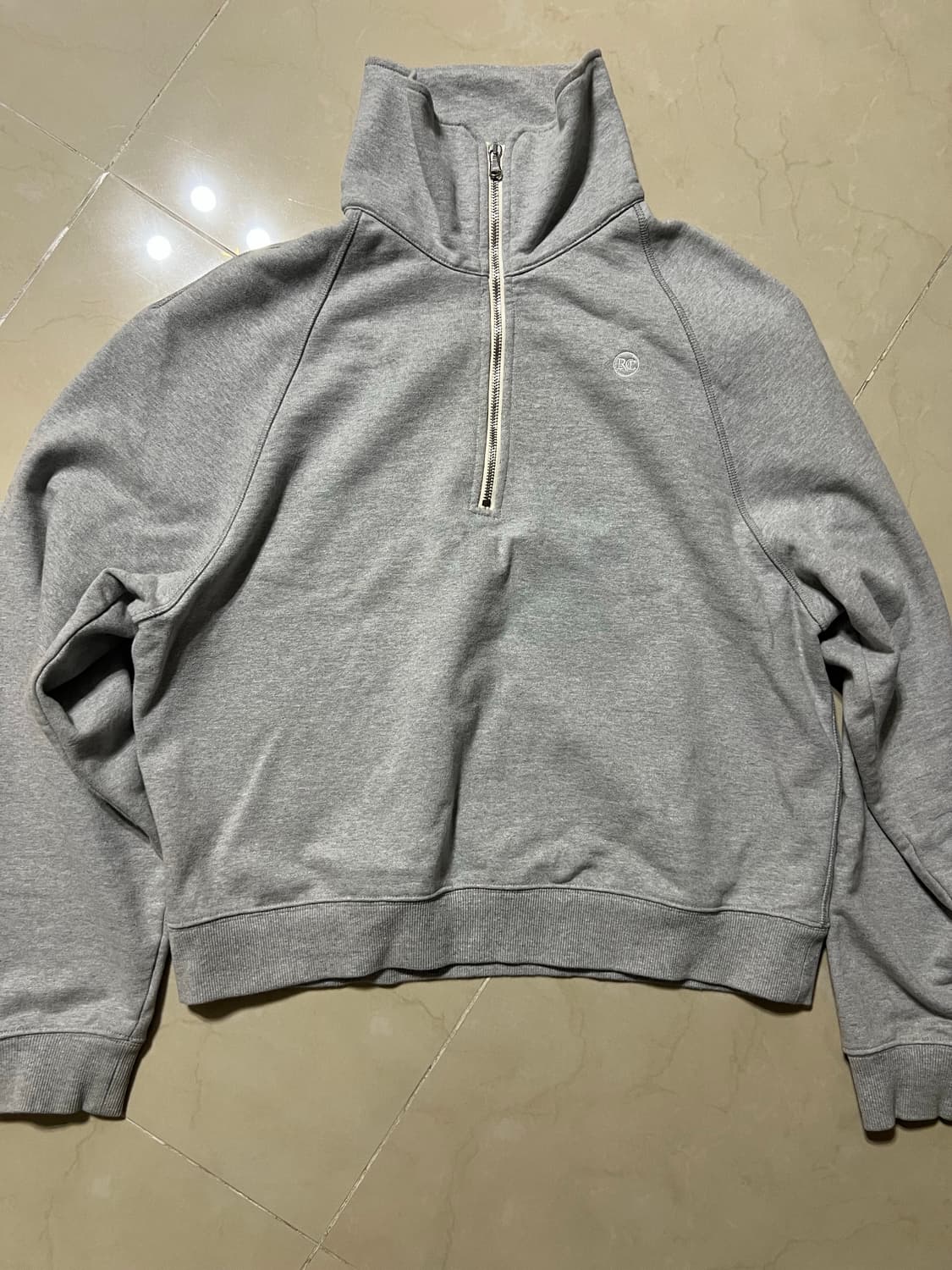 렉토 집업 맨투맨 상품이미지1