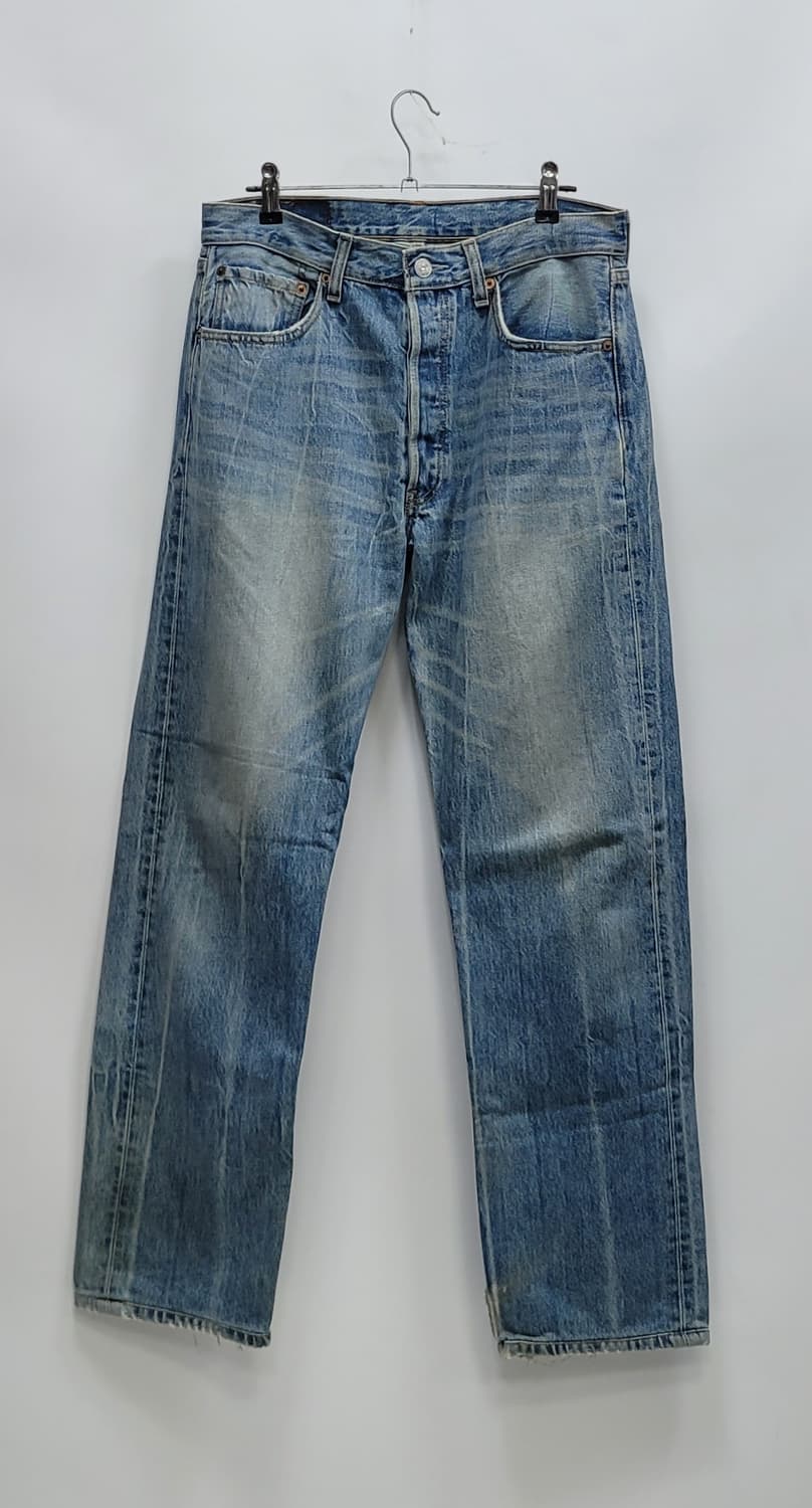 LEVI'S 00'S 리바이스 501 워싱 데님 청바지 / 남 78
 상품이미지1